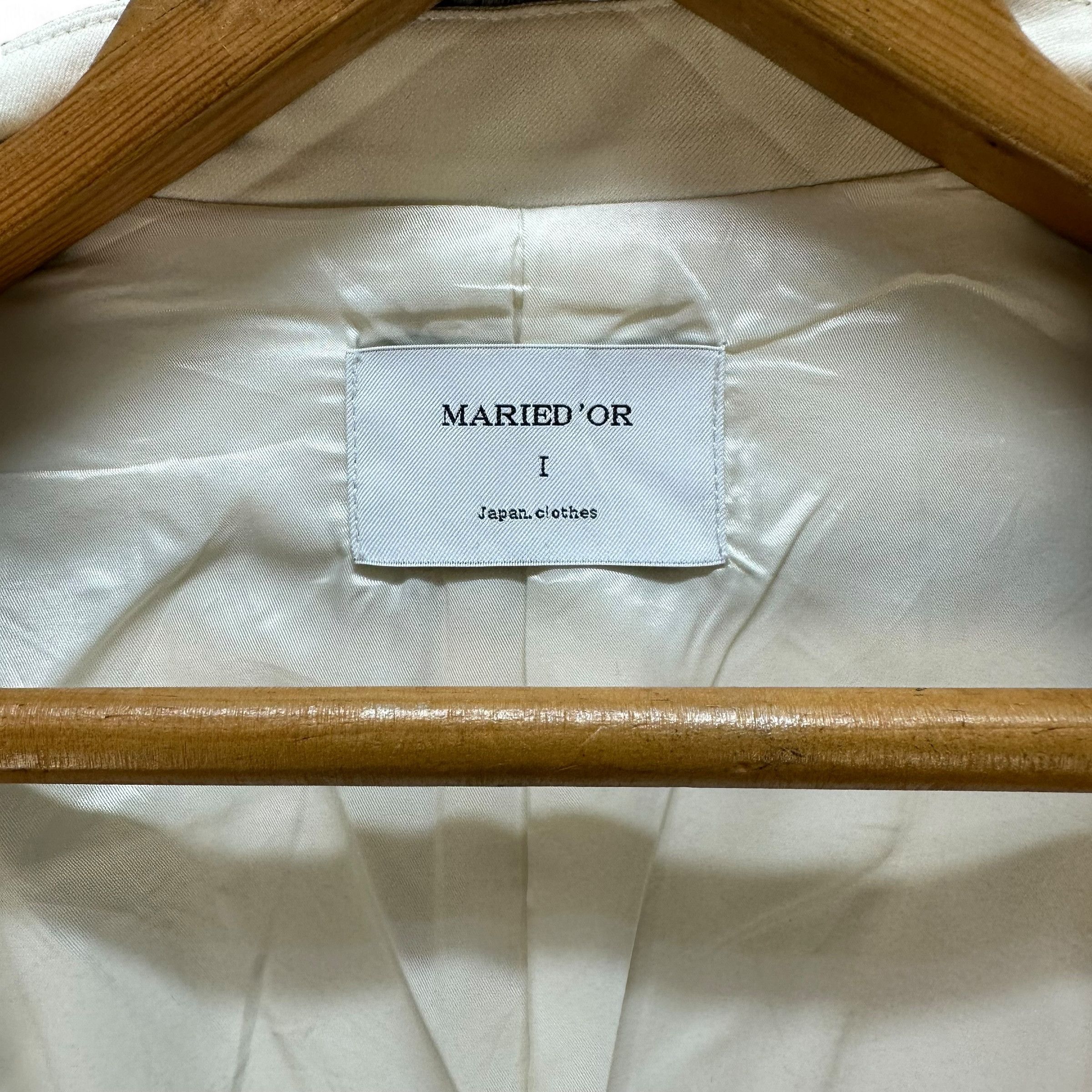 Japanese Brand MARIED'OR Sleeveless Belted Vest Jacket #A74-1779 Size S / US 4 / IT 40 - 9 Thumbnail