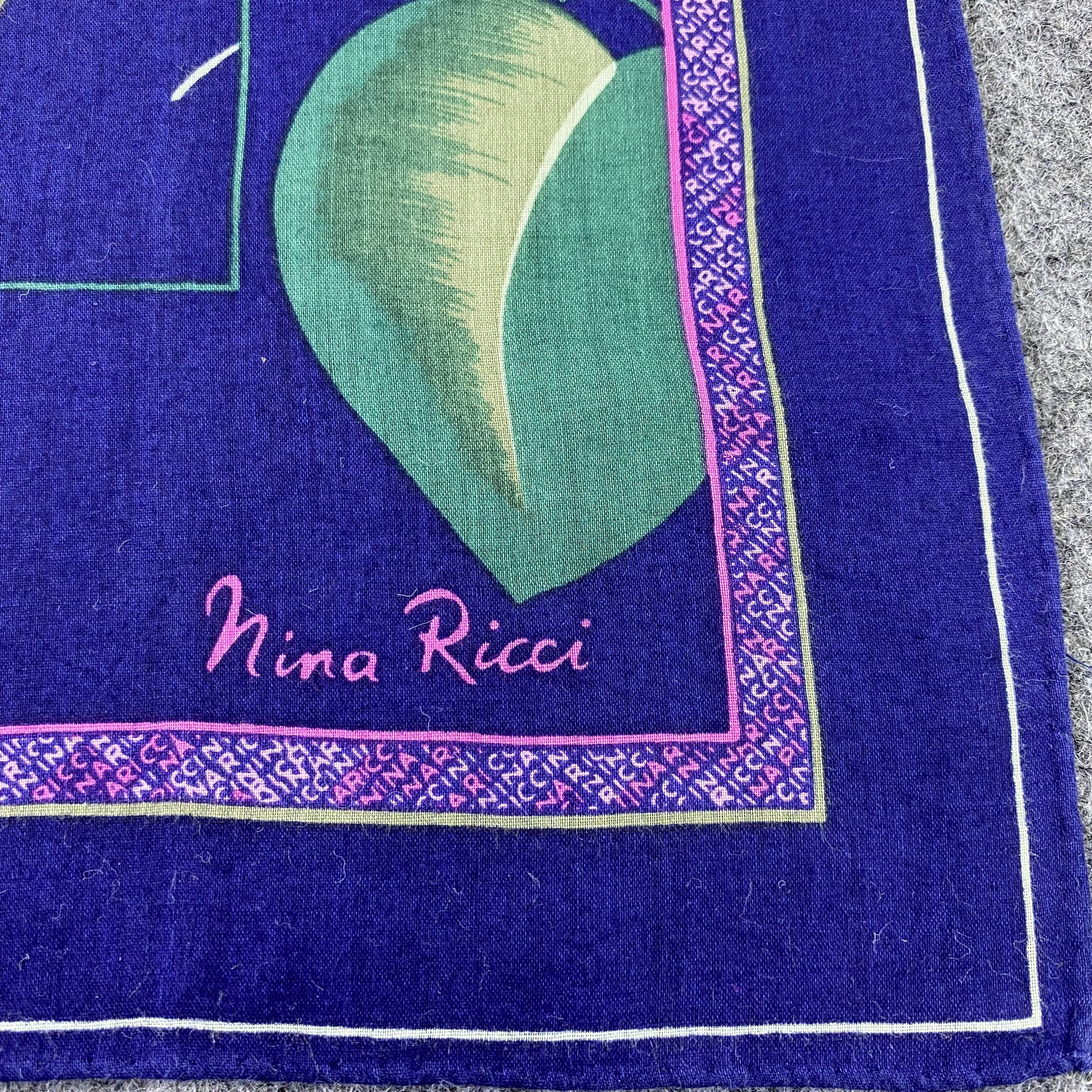 Nina Ricci Nina Ricci Handkerchief / Bandana / Neckerchief-B1352 Size ONE SIZE - 7 Thumbnail
