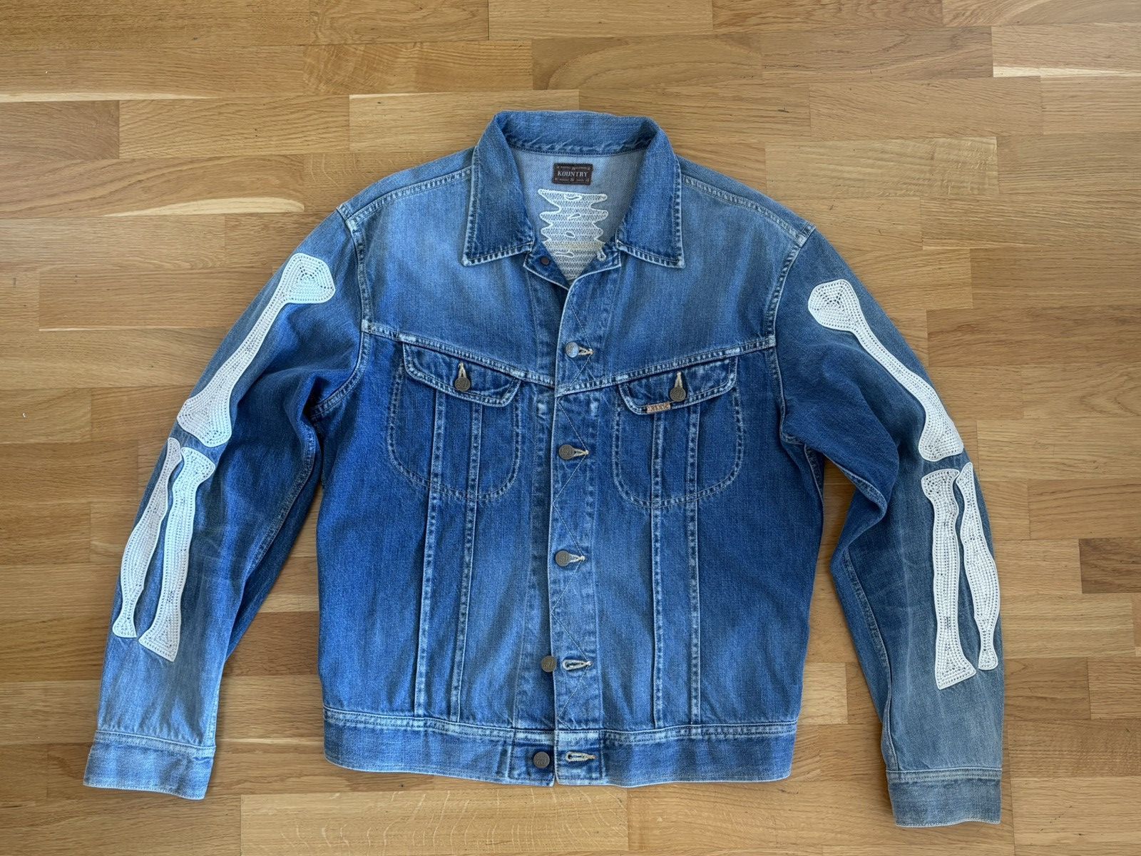 Kapital Kountry 11.5Oz Denim Mexican Tuxedo Westerner Size 48 KR2210LJ01 Size US M / EU 48-50 / 2 - 2 Thumbnail