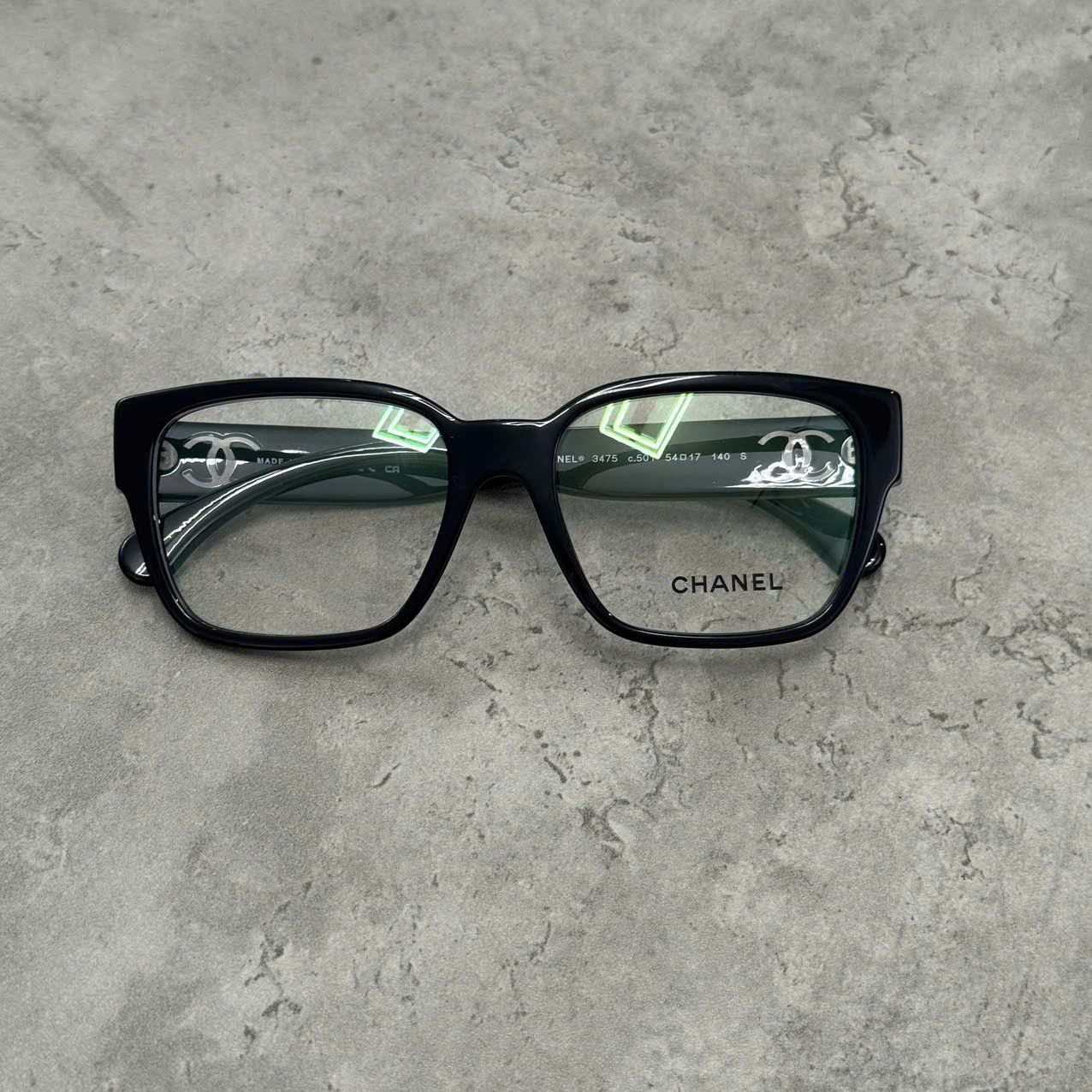 Chanel CHANEL 0CH3475 C501 Sunglasses BLACK Size ONE SIZE - 6 Thumbnail