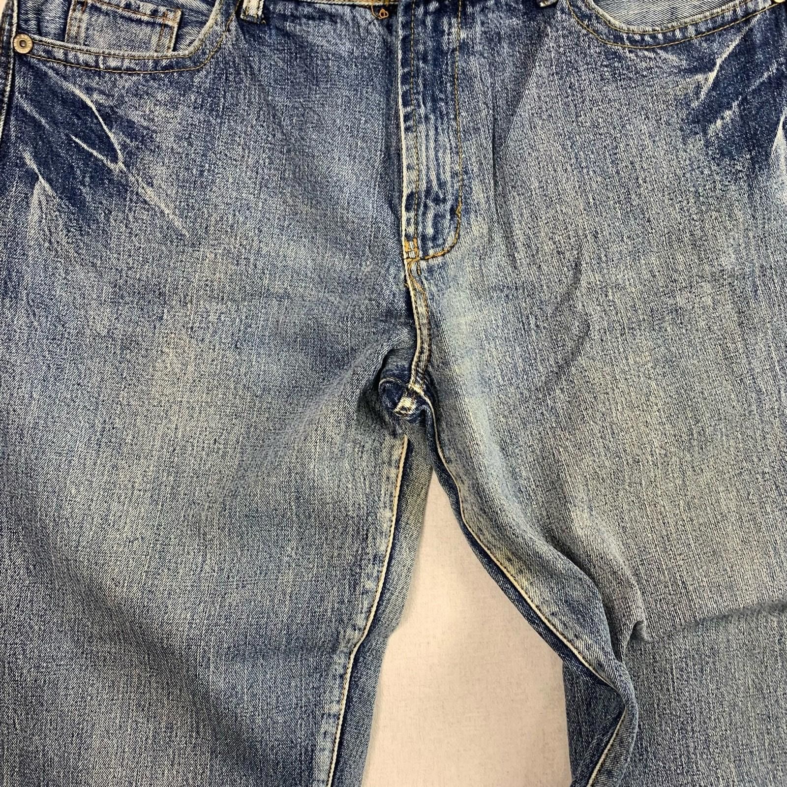 Vintage Blue Oxygen O2 Baggy Wide leg Jeans - 36 - Y2K