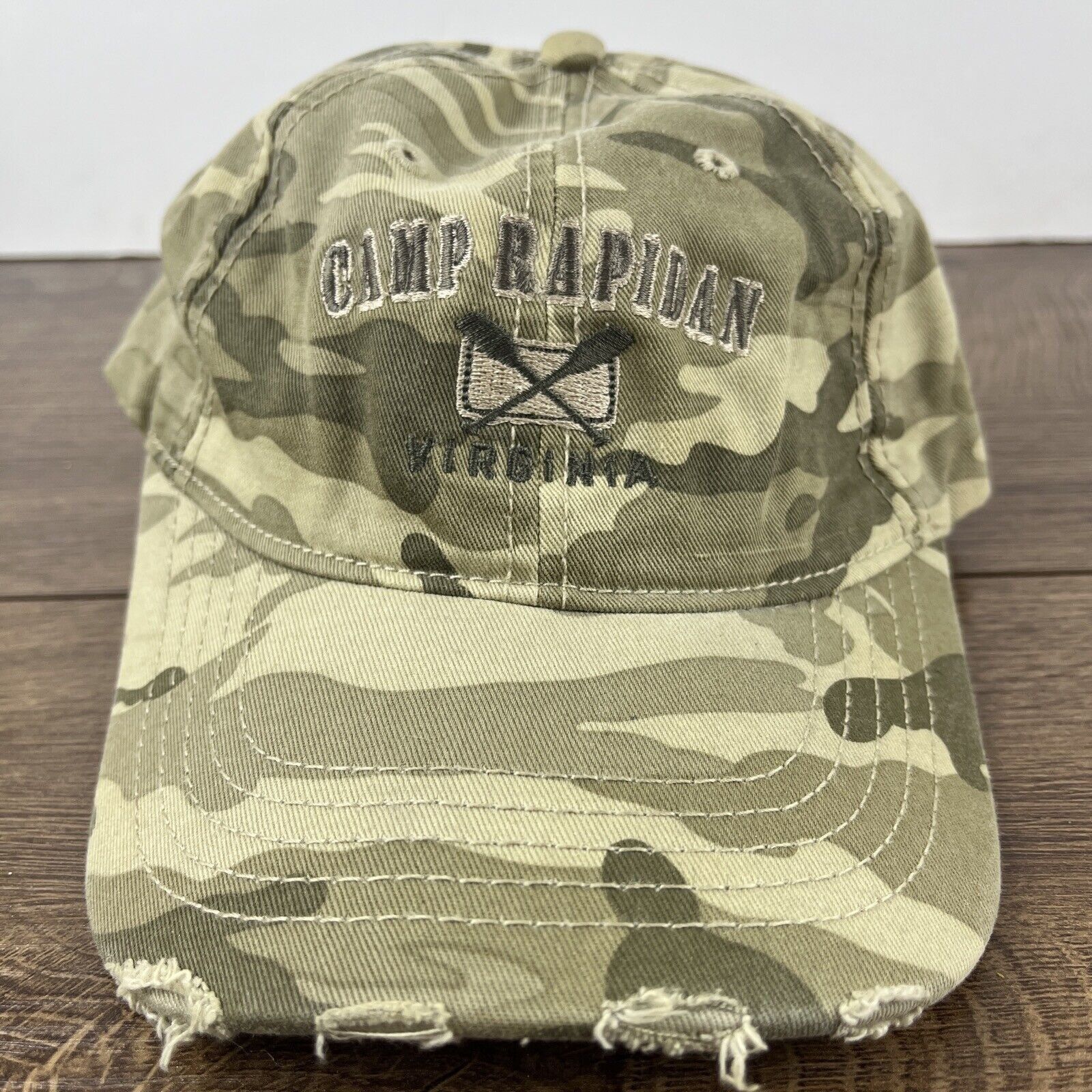 Other Camp Rapidan Virginia Hat Camo Green Hat Adjustable Adult Si Size ONE SIZE - 3 Thumbnail