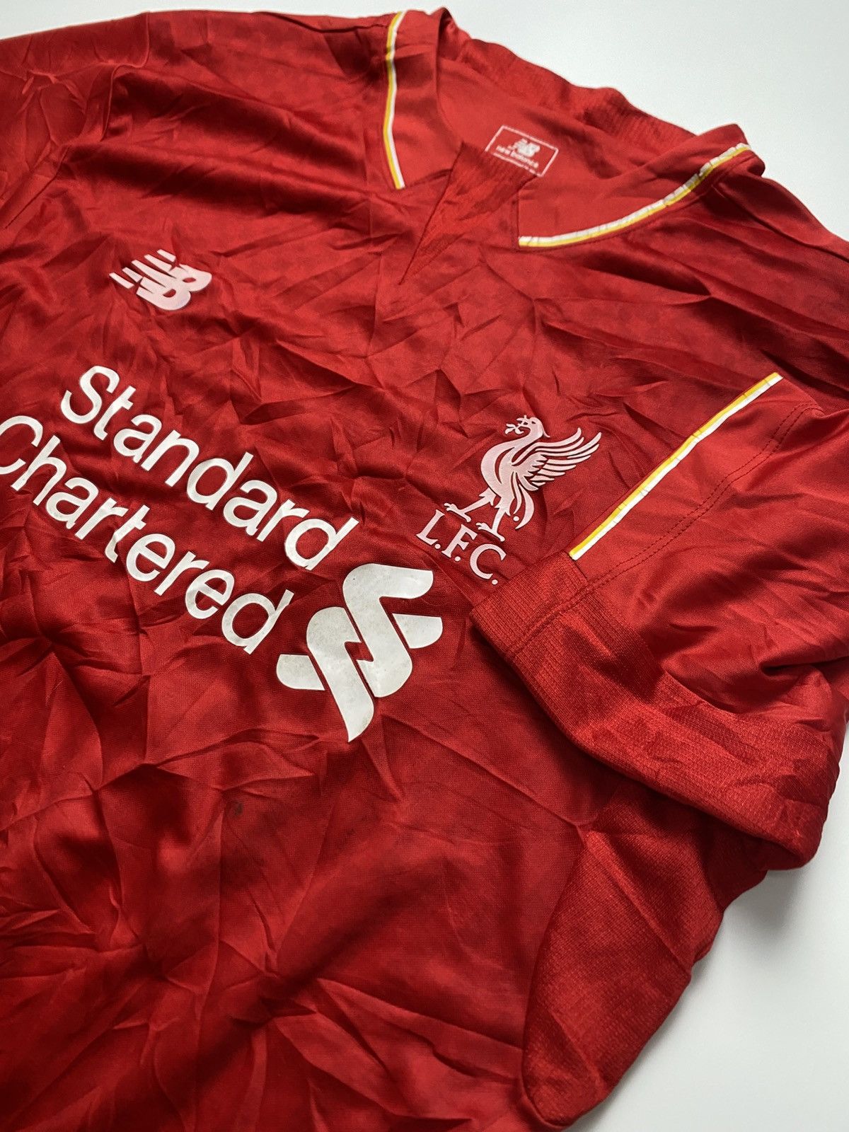 New Balance Liverpool 2015 New Balance Jersey Size US M / EU 48-50 / 2 - 3 Thumbnail