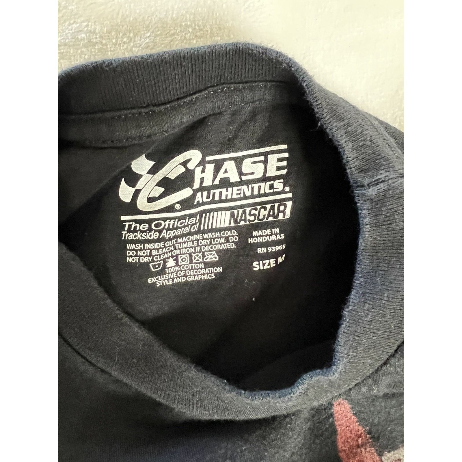Chase Authentics Dale Earnhardt Jr T-Shirt Double Sided Skull All Over Print Size US M / EU 48-50 / 2 - 7 Thumbnail