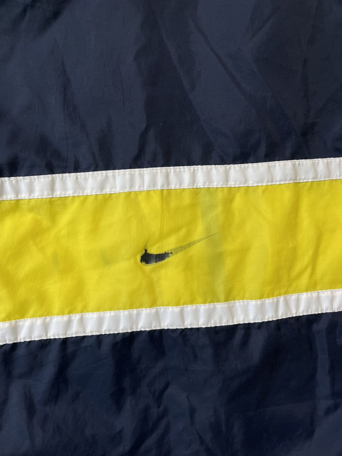 Nike × Vintage 90’s NIKE RETRO Y2K SWOOSH LOGO SPELLOUT NYLON TRACK JACKET Size US M / EU 48-50 / 2 - 6 Thumbnail