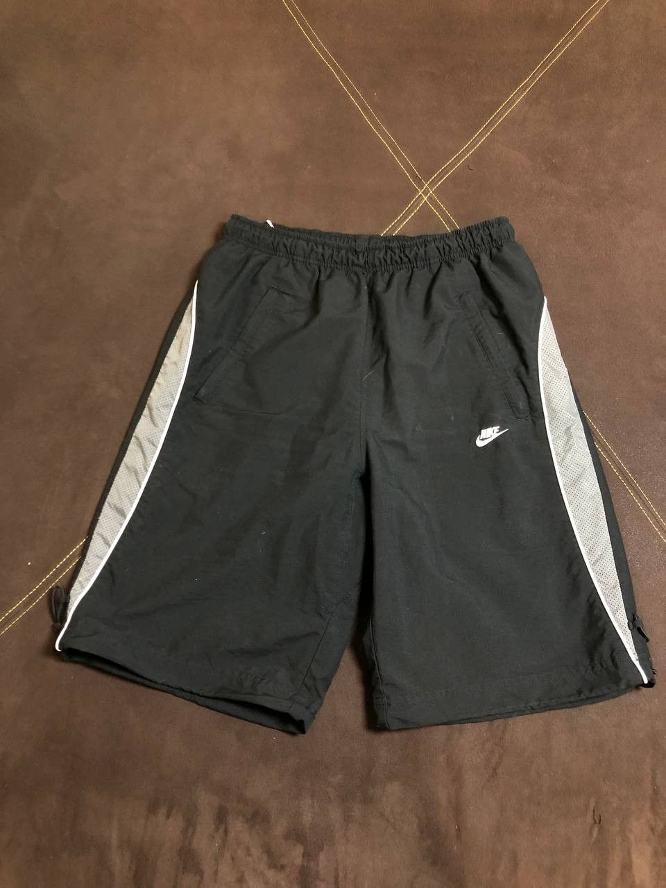 Nike Vintage Nike Drill Shorts Small Swoosh USA Y2K Size US 32 / EU 48 - 1 Thumbnail