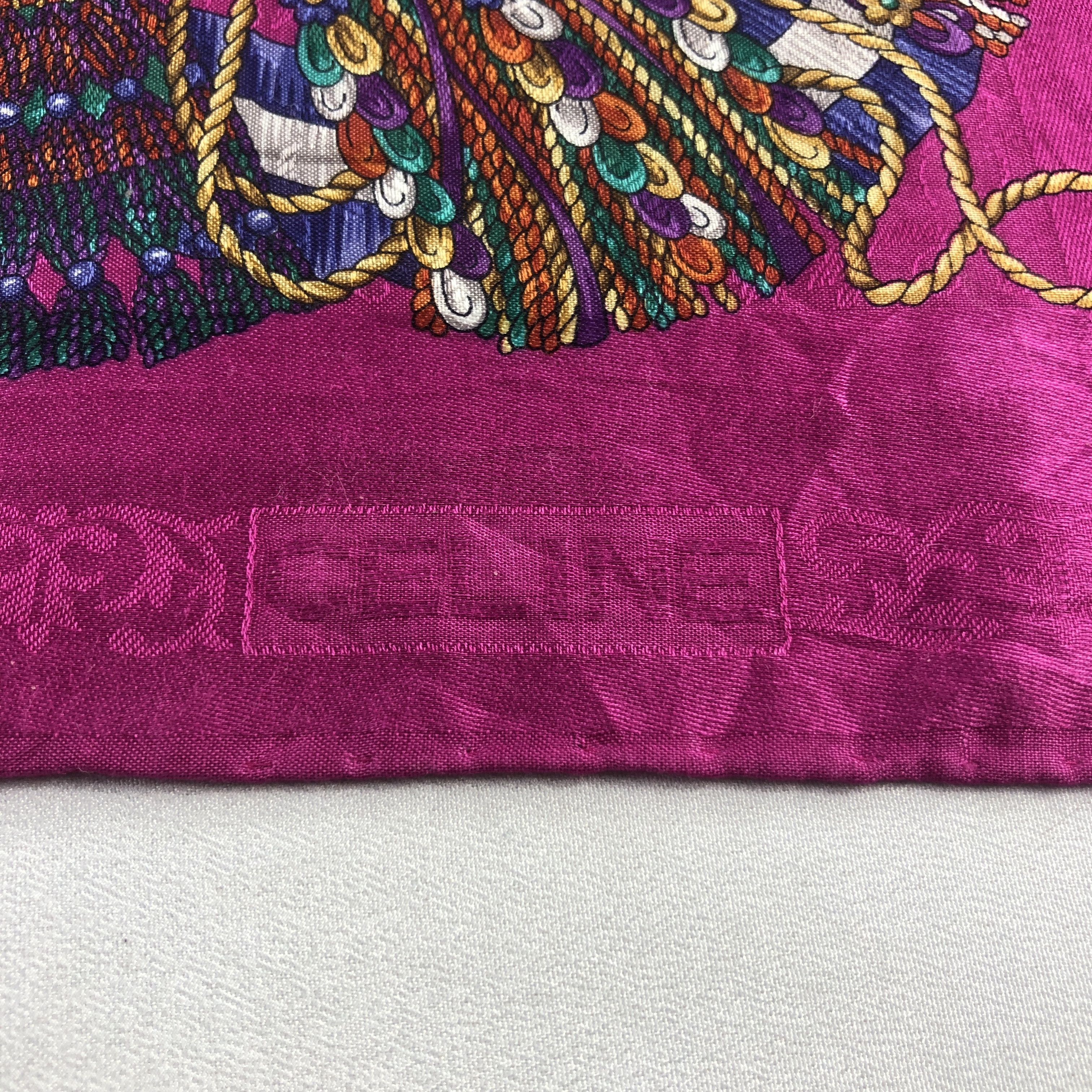 Vintage CeLIne Handkerchief Neckerchief Bandana H2626 Size ONE SIZE - 3 Thumbnail