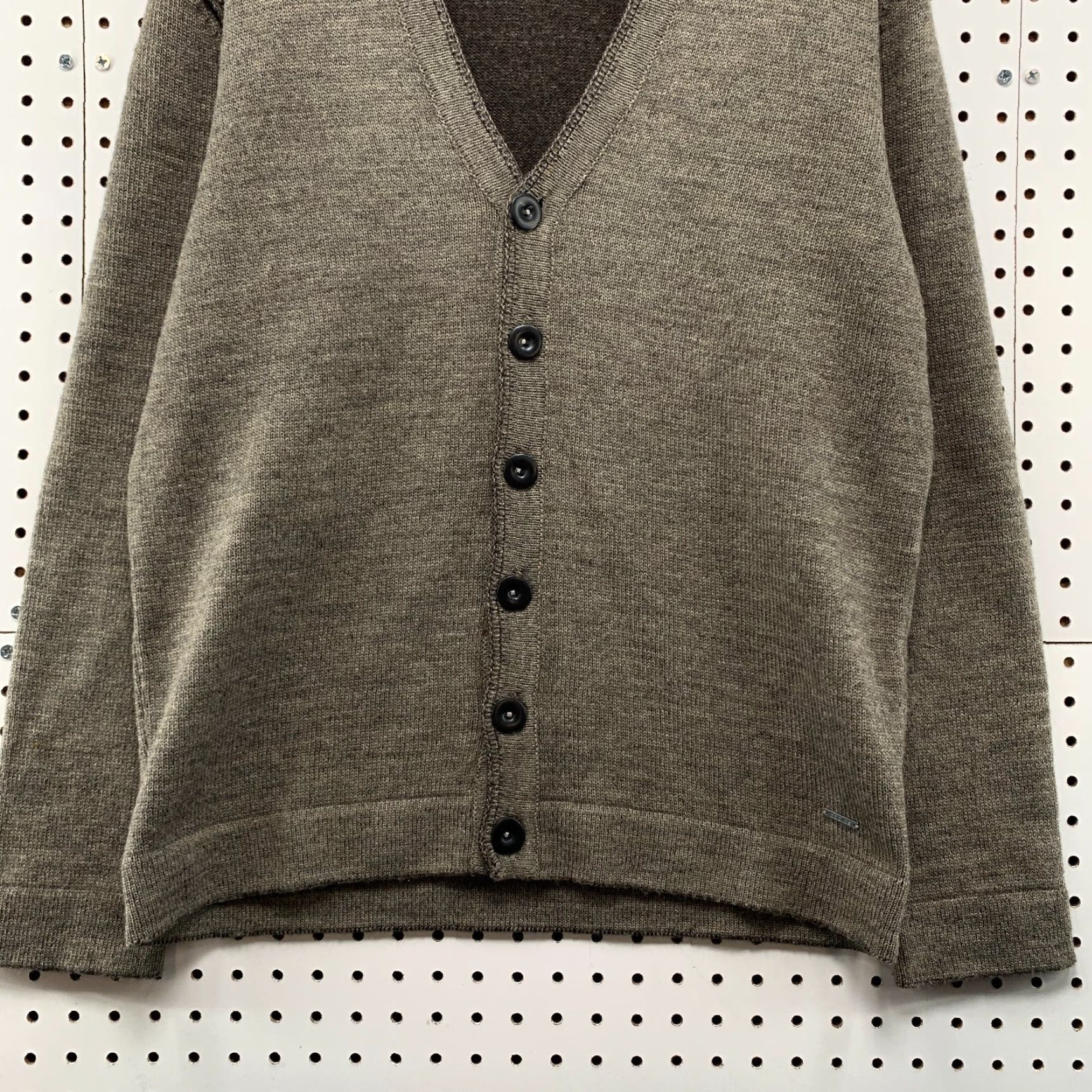 Vintage VINTAGE Codice Alpaca Wool Cardigan Sweater Mens Size L Brown Button Tight-Knit V-Neck Made in Italy Size US L / EU 52-54 / 3 - 6 Thumbnail