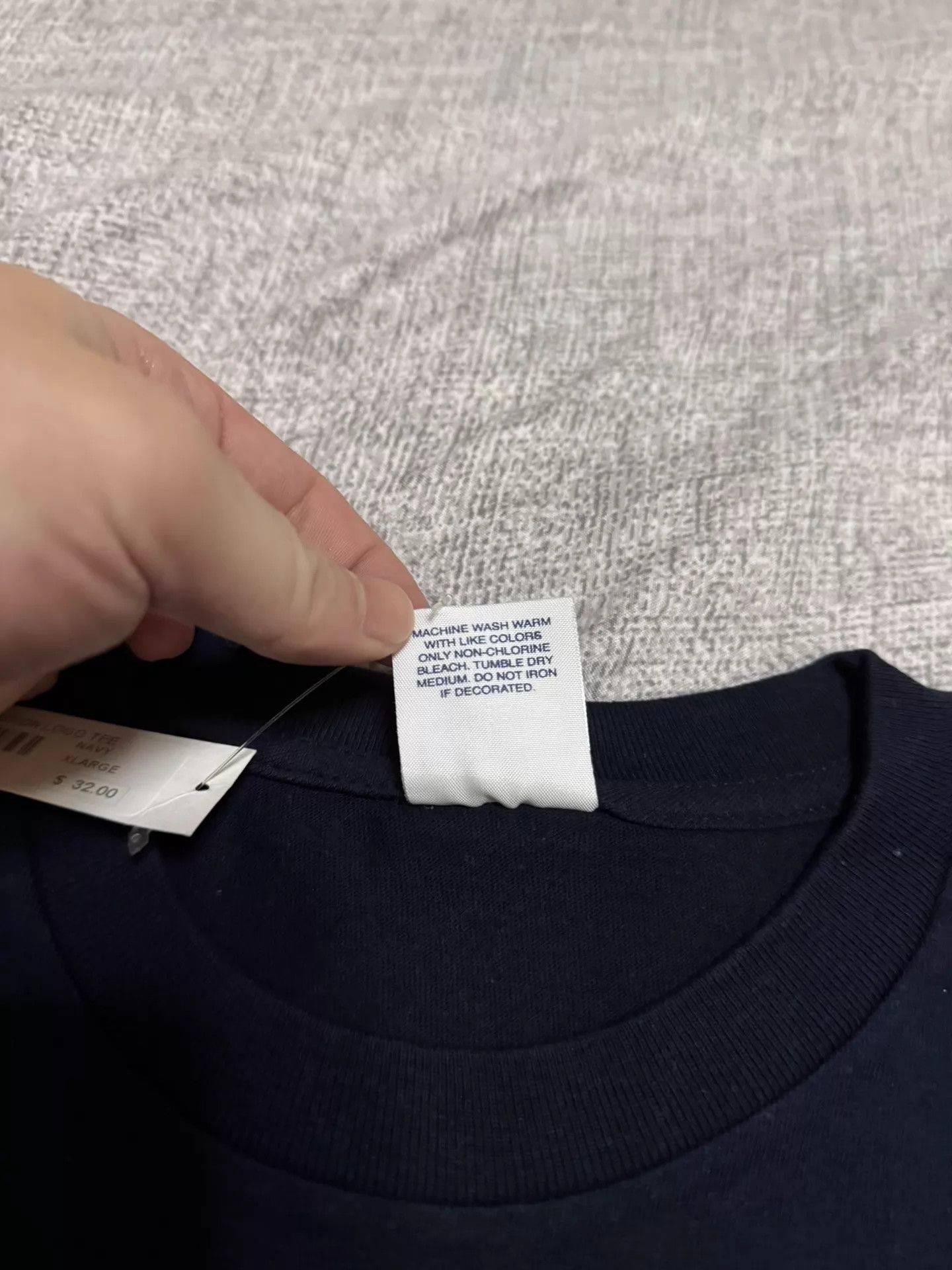 Supreme Supreme 16ss Motion Logo Phantom Tee Navy XL 16 OG Size US XL / EU 56 / 4 - 3 Thumbnail