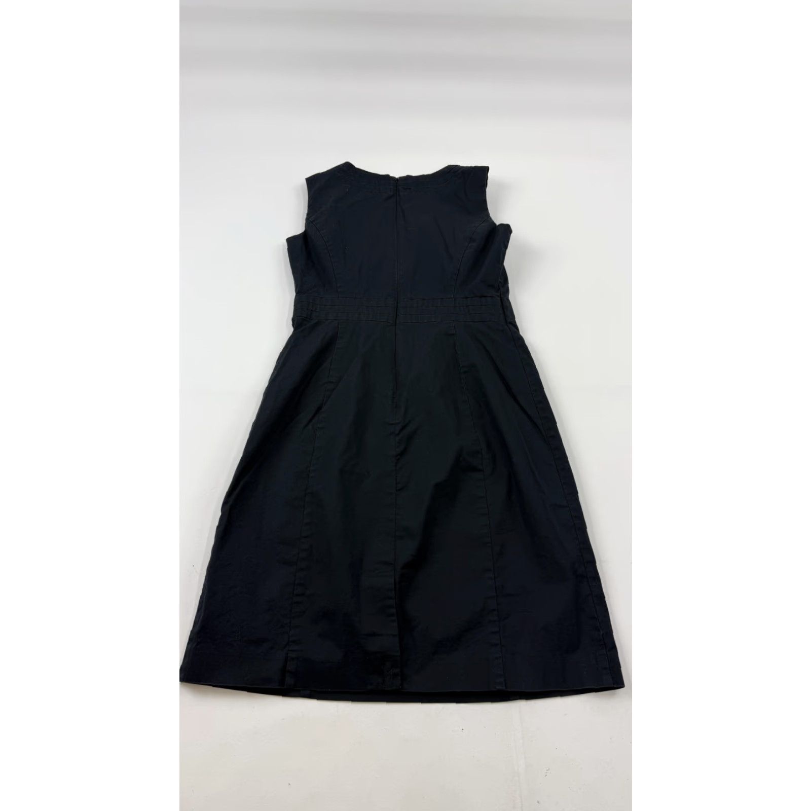 Banana Republic Banana Republic Dress Womens 2 Black Sleeveless Scoop Neck A-Line Work Office Size XS / US 0-2 / IT 36-38 - 5 Thumbnail