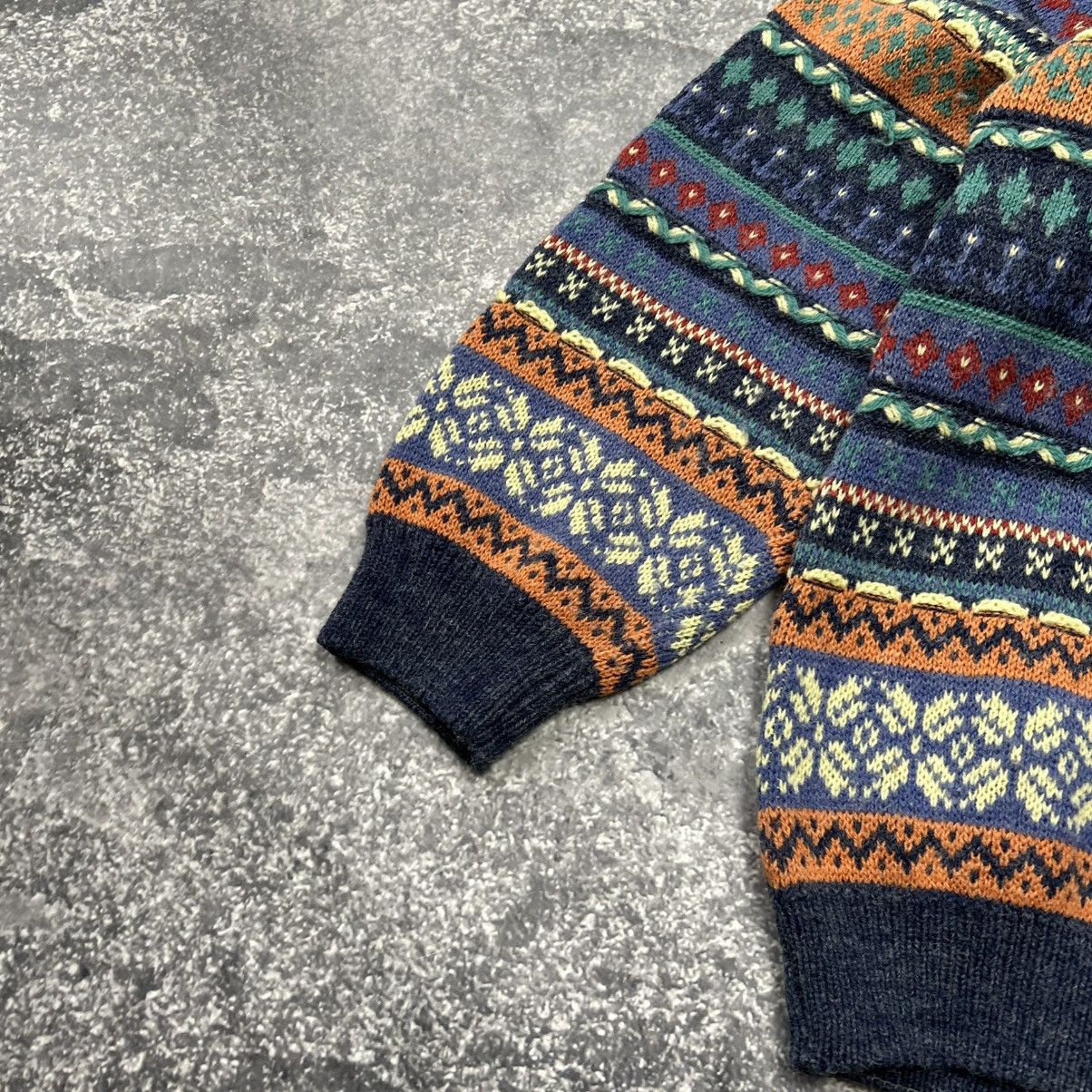 Vintage Vintage Ireland Made In Italy Wool 90’s sweater Size US L / EU 52-54 / 3 - 6 Thumbnail