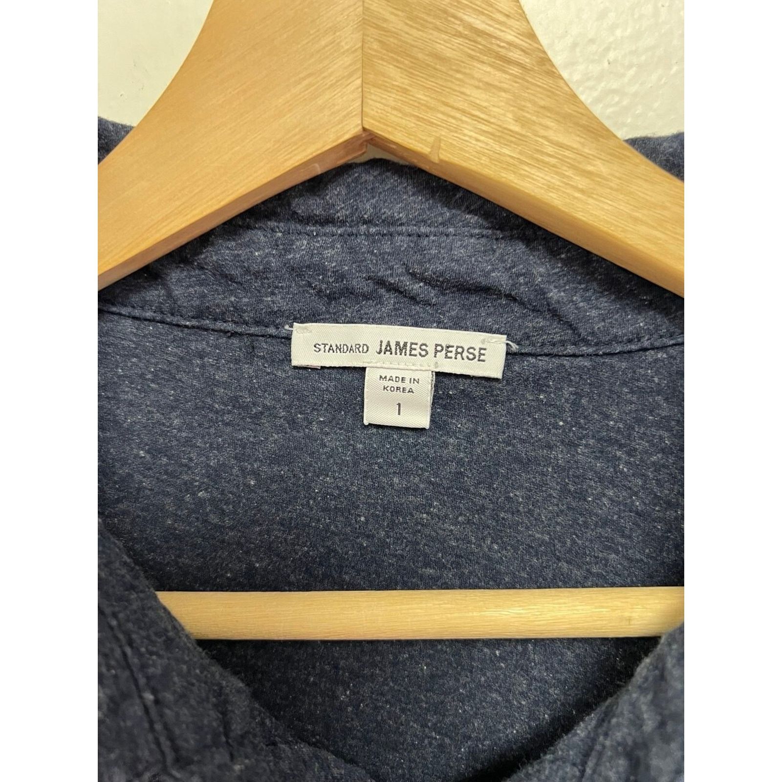 James Perse James Perse LUXE LOTUD JERSEY LOND SLEVE POLO Size 1 A000718 Size XS / US 0-2 / IT 36-38 - 4 Thumbnail