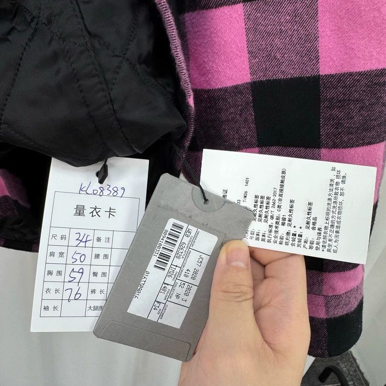 Balenciaga Balenciaga size 34 Black powder plaid cotton shirt jacket Size XS / US 0-2 / IT 36-38 - 7 Thumbnail