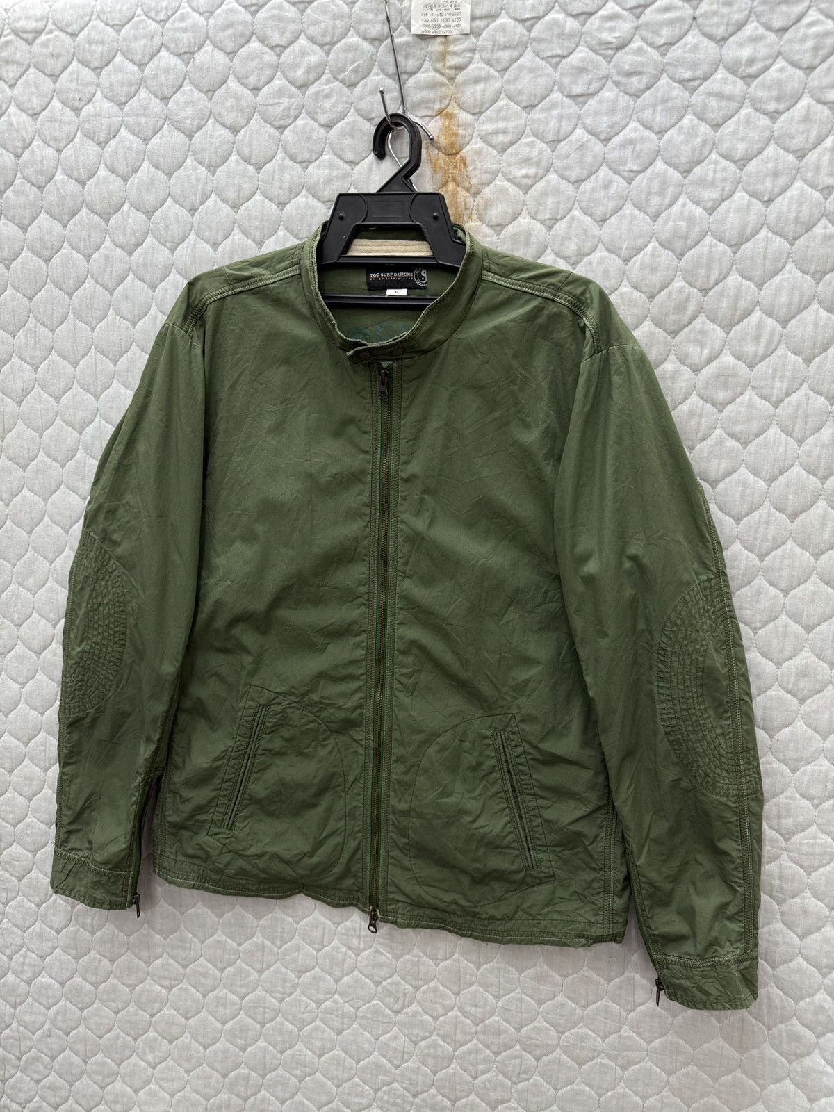 Designer 🔥🔥🔥ARCHIVE VINTAGE T&C SURF DESIGN RIDER LIGHT JACKET Size US L / EU 52-54 / 3 - 4 Thumbnail