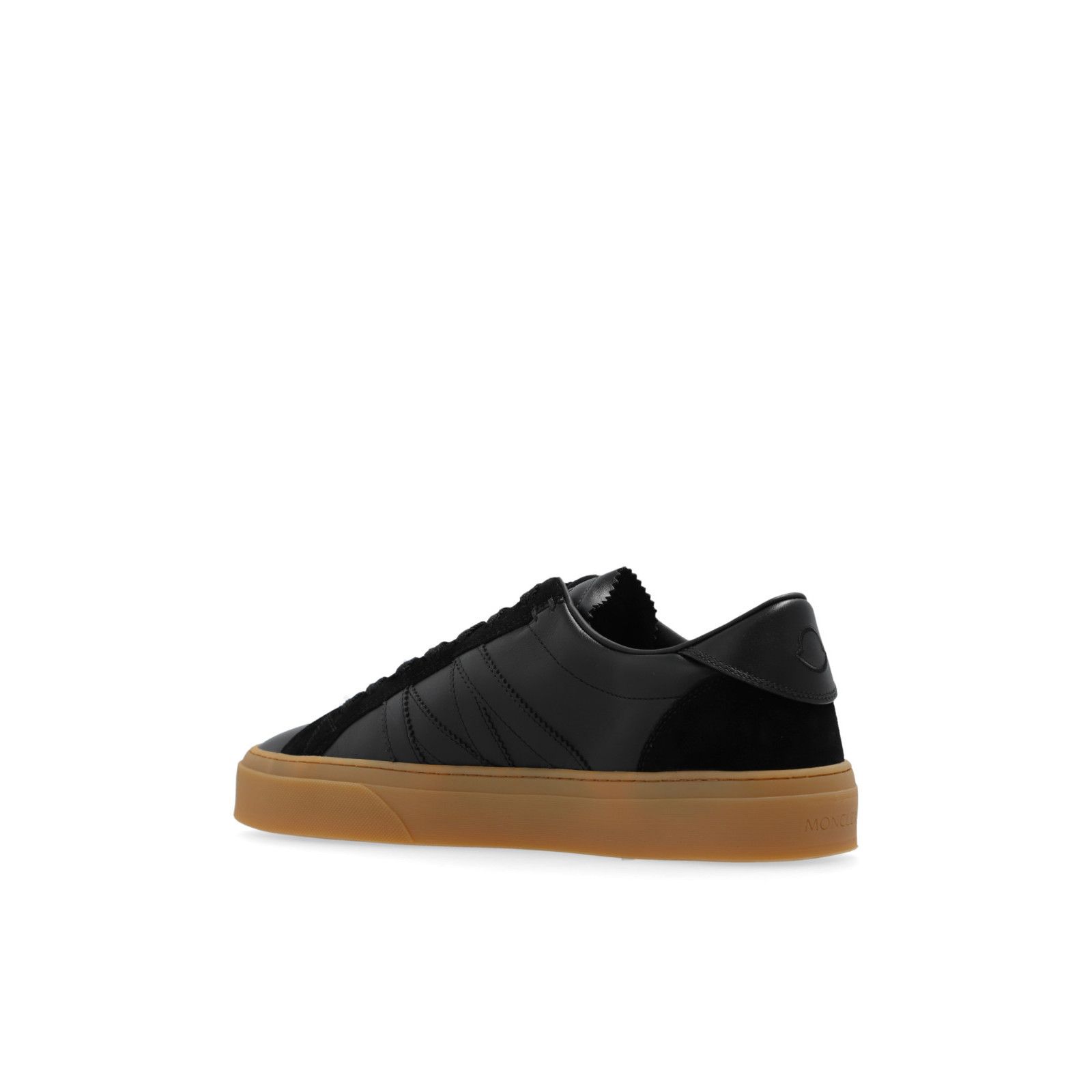 MONCLER Monaco 2 Black Sneakers New (Men's size:8;)