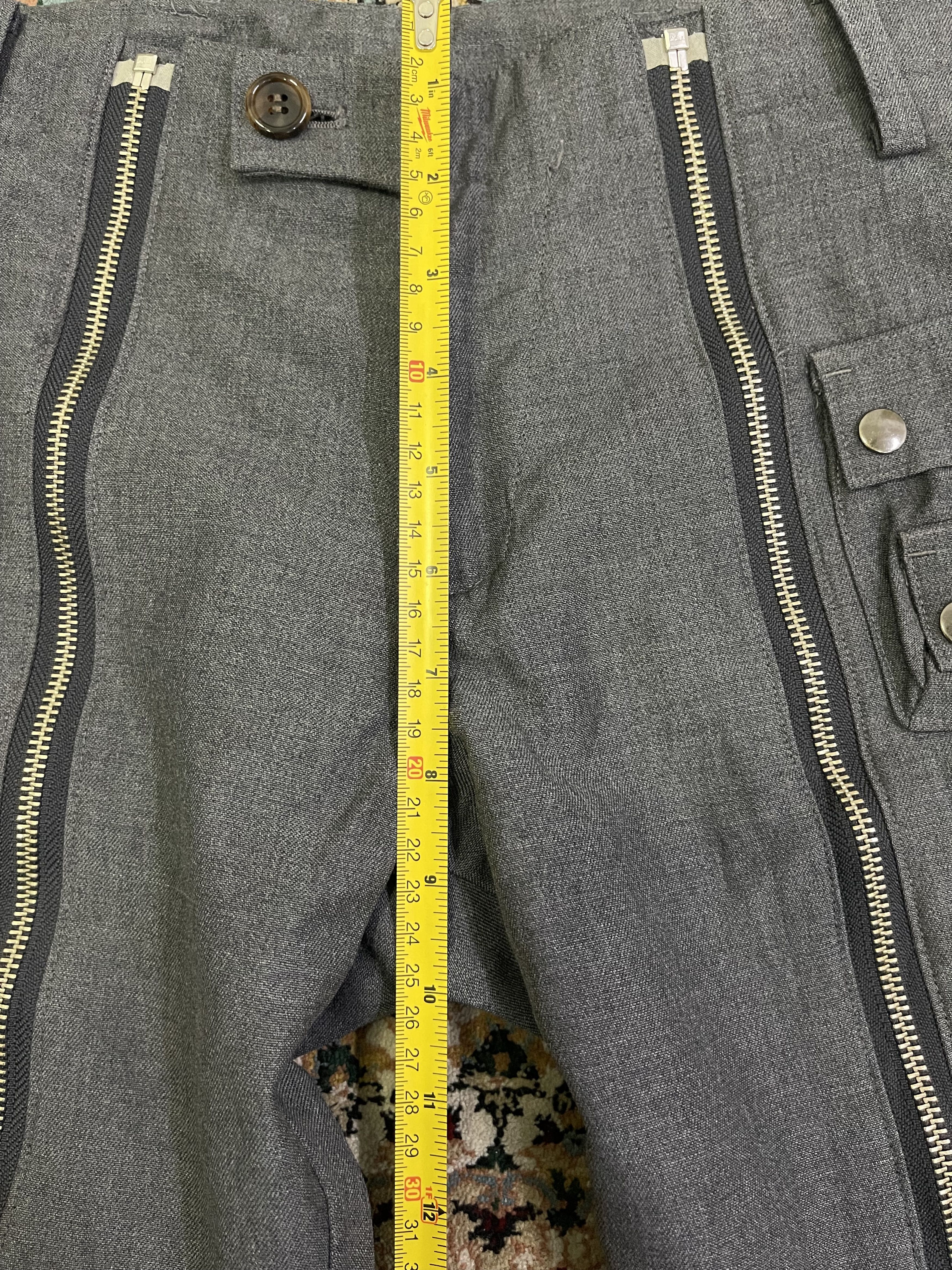 Undercover Undercover 08AW Underman G DoubleLine Zip Cargo Pant Size US 29 - 8 Thumbnail