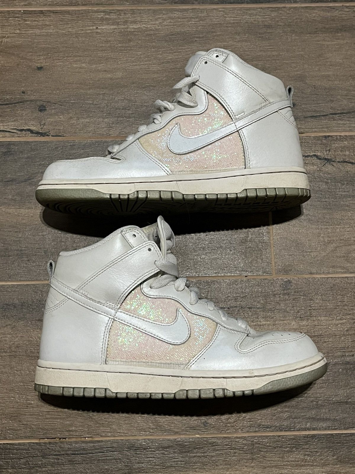 Nike Nike Dunk High Metallic Luster Size US 5.5 / EU 38 - 2 Thumbnail
