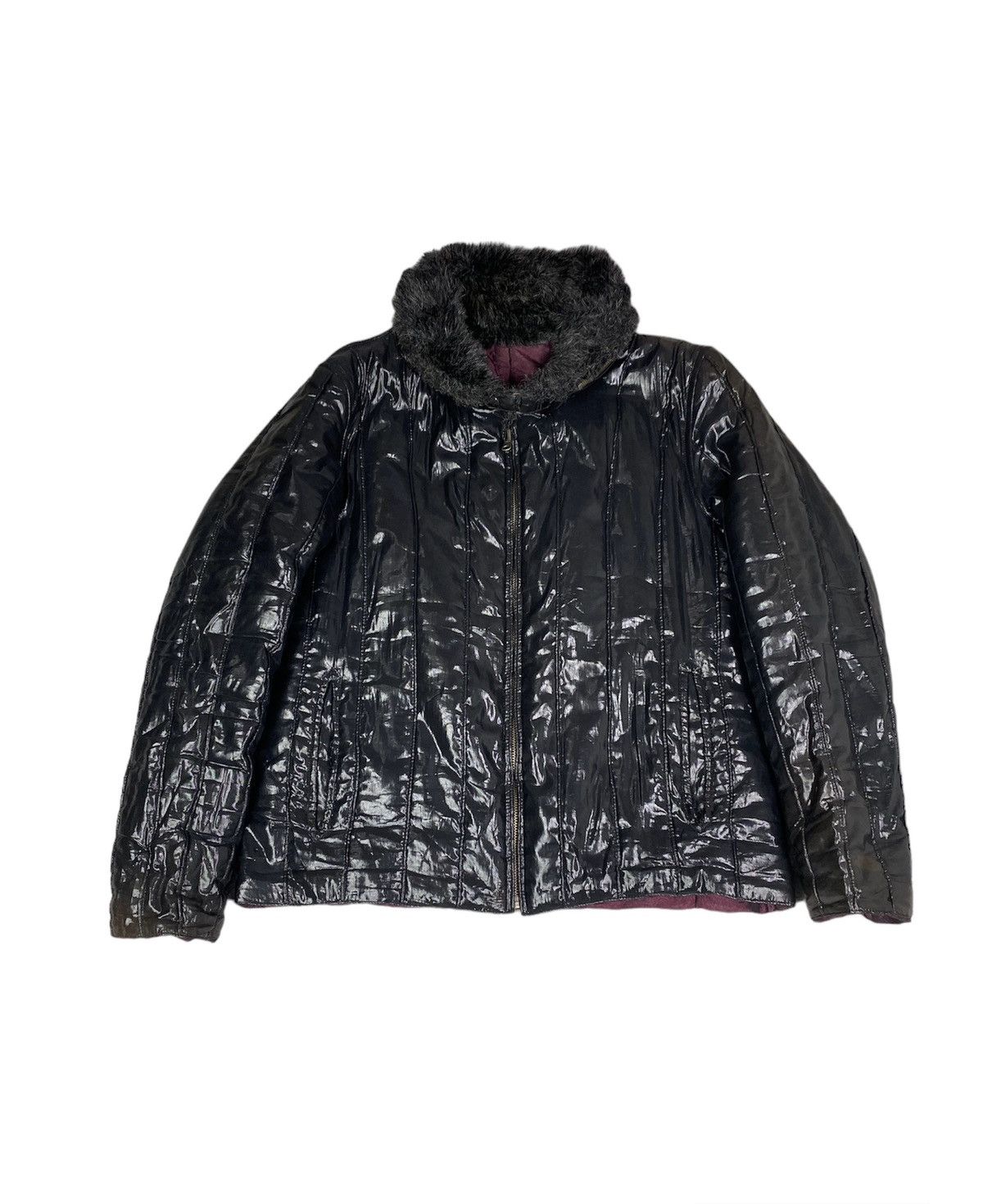 Le Grande Bleu (L.G.B.) LGB If Six Was Nine Style Men Tenoras Faux Fur Jacket. J0118 Size US L / EU 52-54 / 3 - 1 Thumbnail