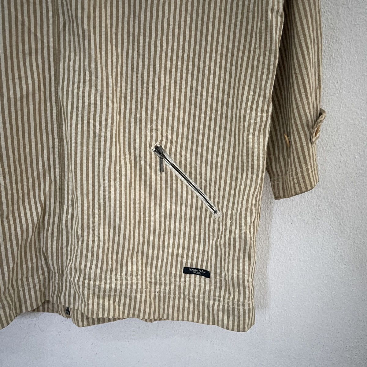 PPFM Vintage Peyton Place Ppfm Stripe Hoodies Jacket Size US M / EU 48-50 / 2 - 8 Thumbnail