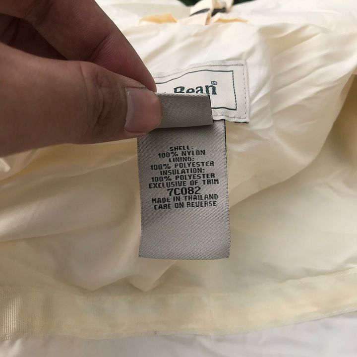 L.L. Bean LL Bean Maine Freeport USA down Puffer White Jacket Size US M / EU 48-50 / 2 - 15 Thumbnail
