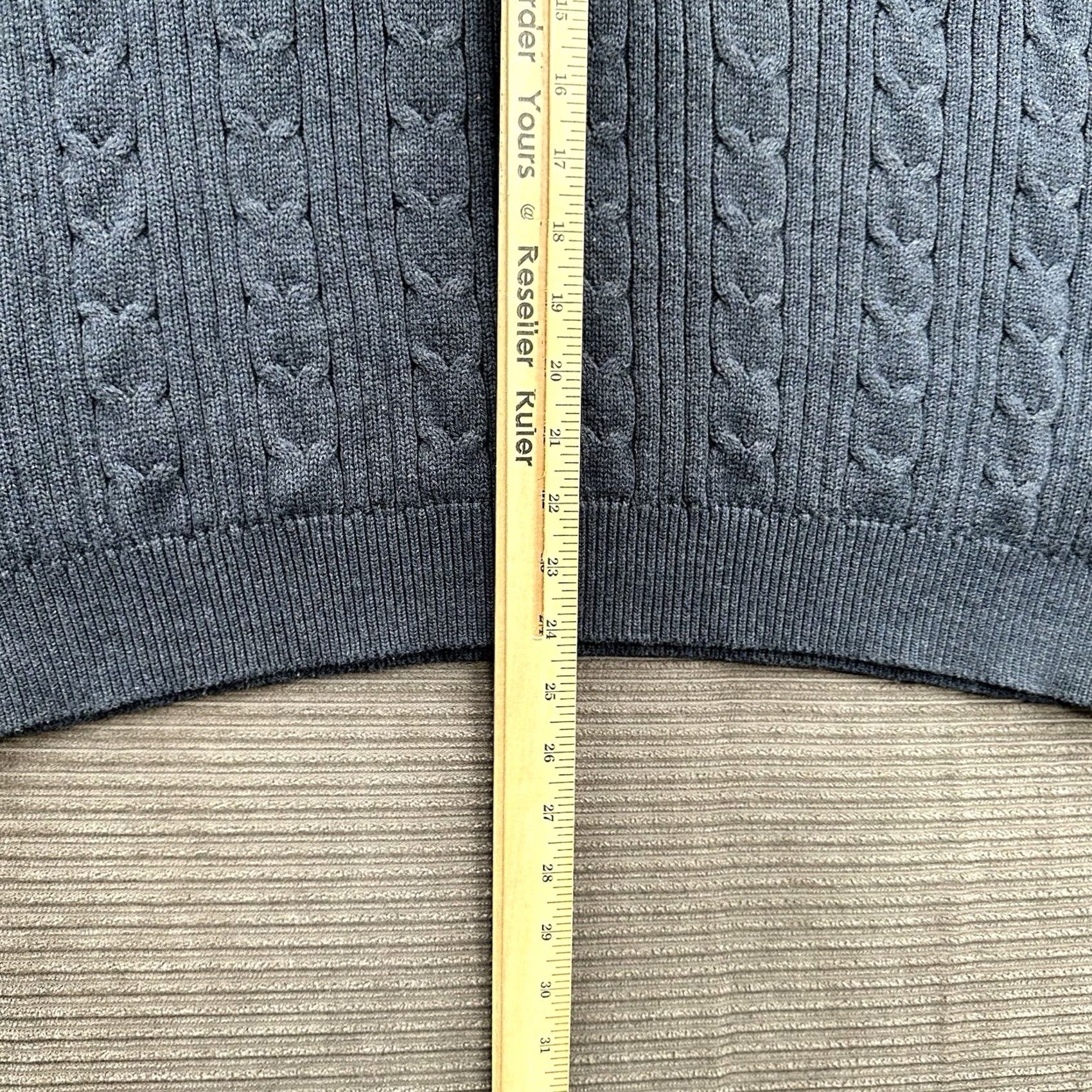Eddie Bauer Eddie Bauer Vest Men XL Blue Cotton V-Neck Golf Preppy Knit Solid Sleeveless Vest Men's XL Blue Cotton V-Neck Golf Preppy Knit Solid 90s? Size US XL / EU 56 / 4 - 5 Thumbnail
