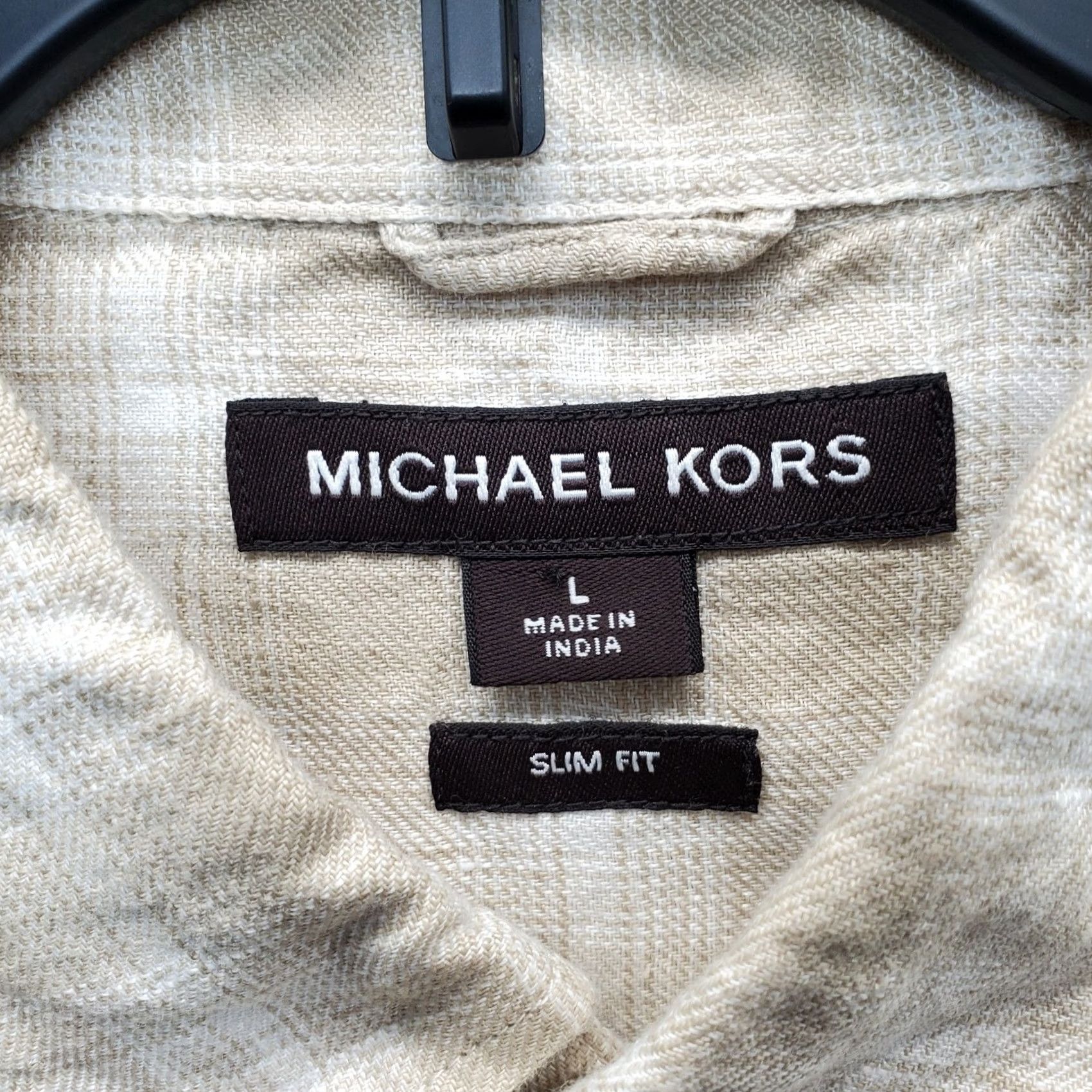 Michael Kors Michael Kors Casual Shirt Mens L Multi Plaid Long Sleeve Slim Fit Button Down Size US L / EU 52-54 / 3 - 6 Thumbnail