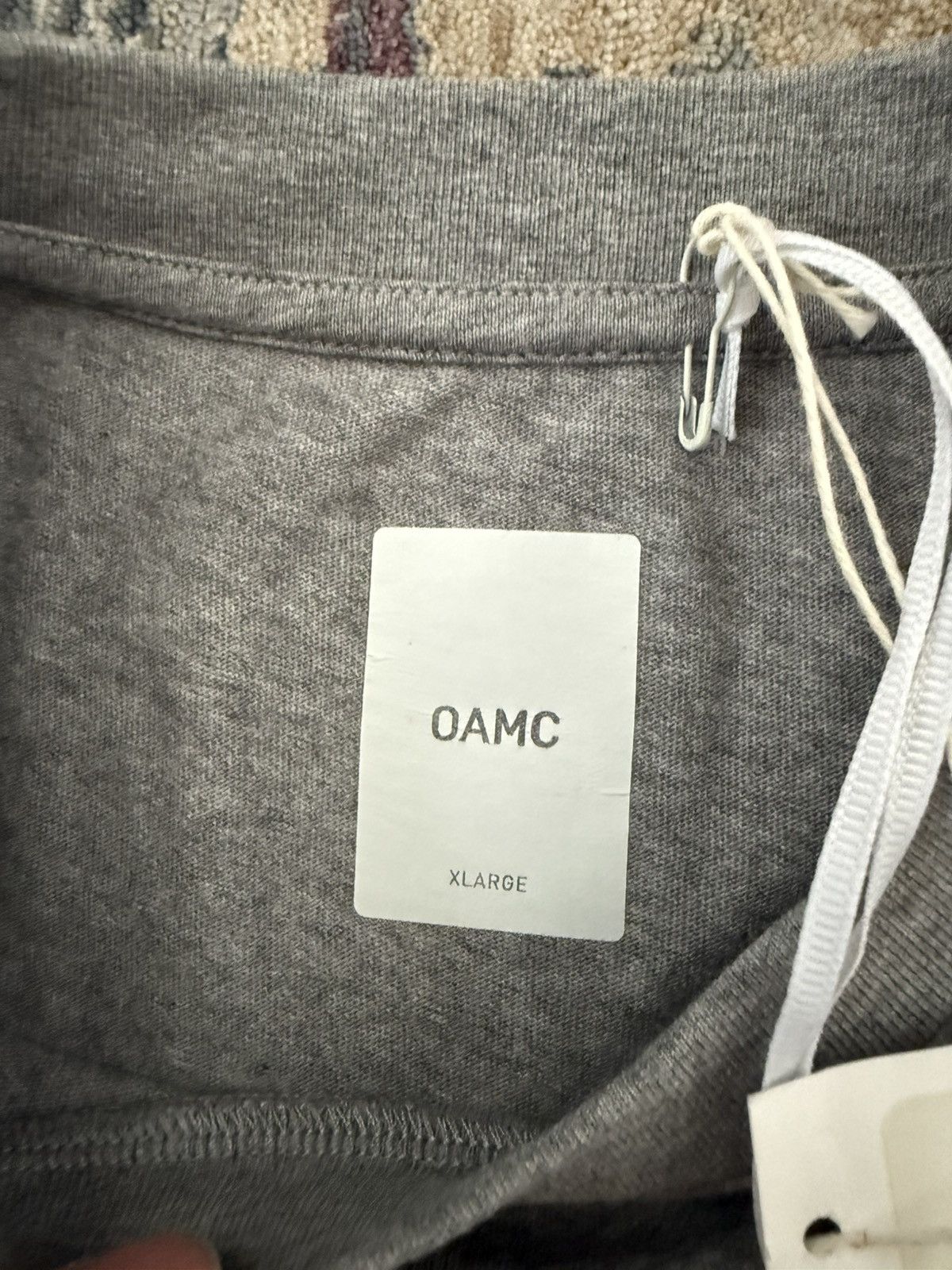 OAMC OAMC Grey Fishtail T-Shirt Size XL Size US XL / EU 56 / 4 - 3 Thumbnail