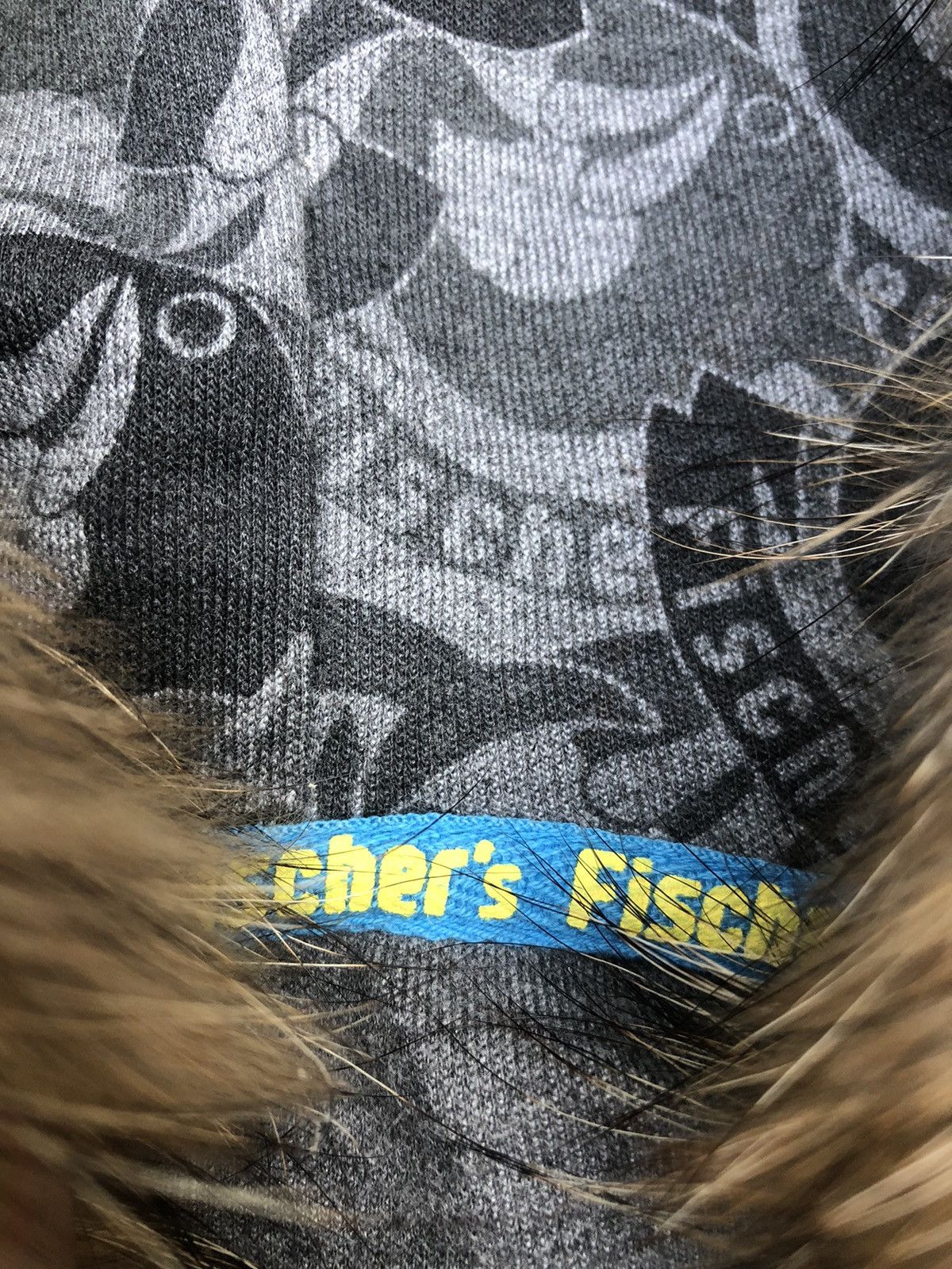 If Six Was Nine Japanese Fur Zip Hoodie Fischer’s Goa Style Size US M / EU 48-50 / 2 - 10 Thumbnail
