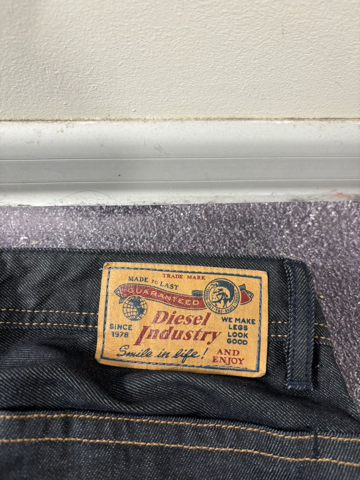 Diesel Diesel Braddom NWT Regular Slim Avant Garde Denim Jeans Size US 29 - 20 Thumbnail