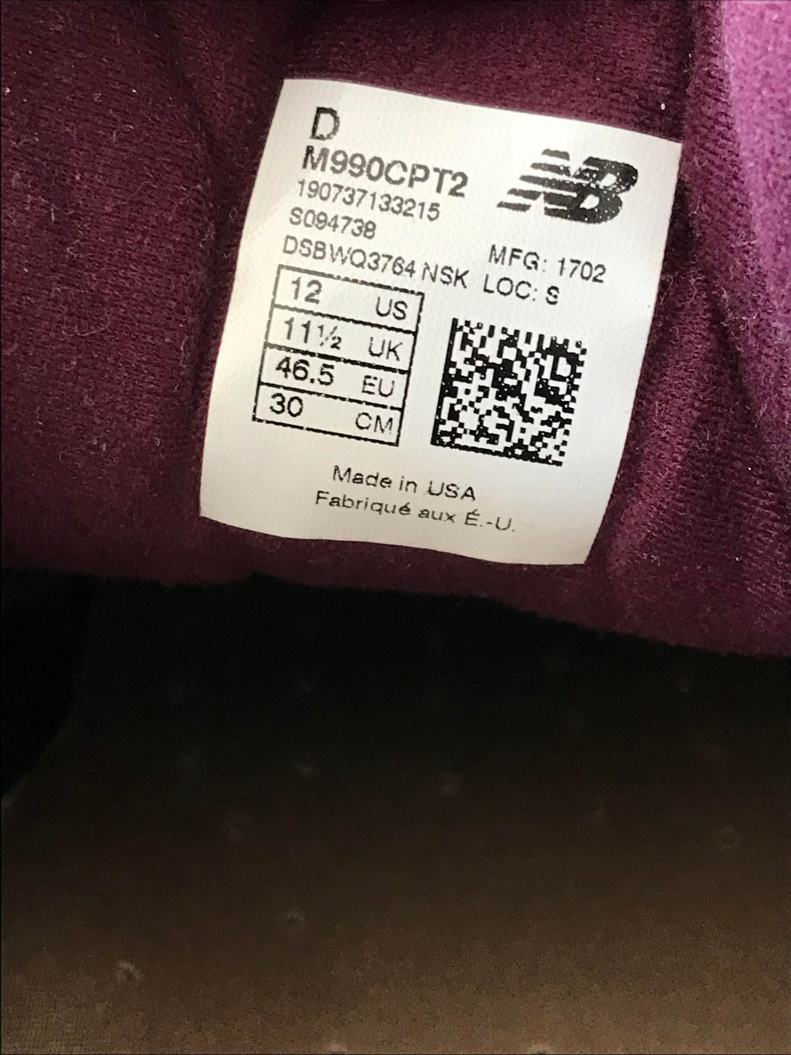 CNCPTS × New Balance New Balance 990v2 x Concepts Size US 12 / EU 45 - 8 Thumbnail
