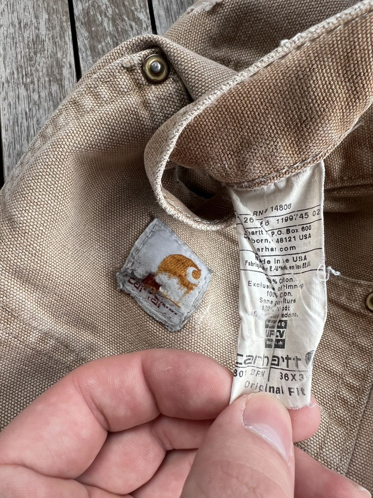 Carhartt Carhartt Double Knee 125 Made in USA Size US 36 / EU 52 - 8 Thumbnail