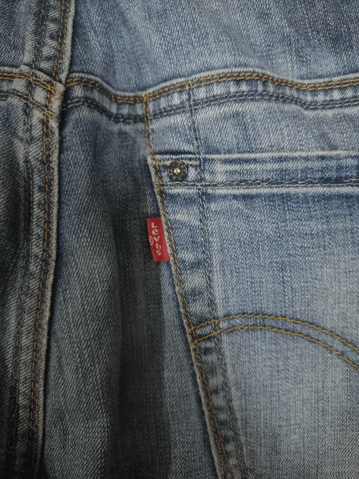 Levi's × Levi's Vintage Clothing Vintage Levis 501 Blue Wash Distressed Baggy Jeans 32x29 Size US 32 / EU 48 - 9 Thumbnail