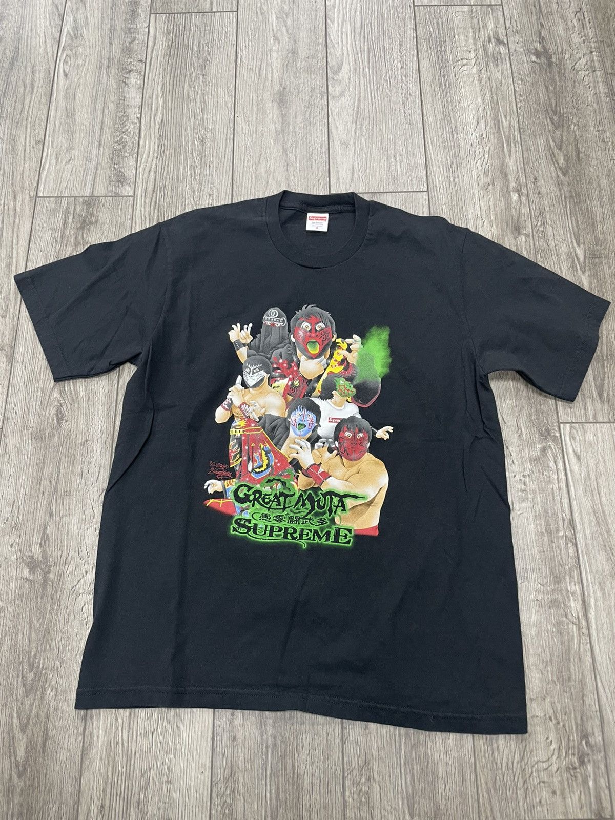 Supreme M-Supreme Muta Tee Black Size US M / EU 48-50 / 2 - 1 Thumbnail