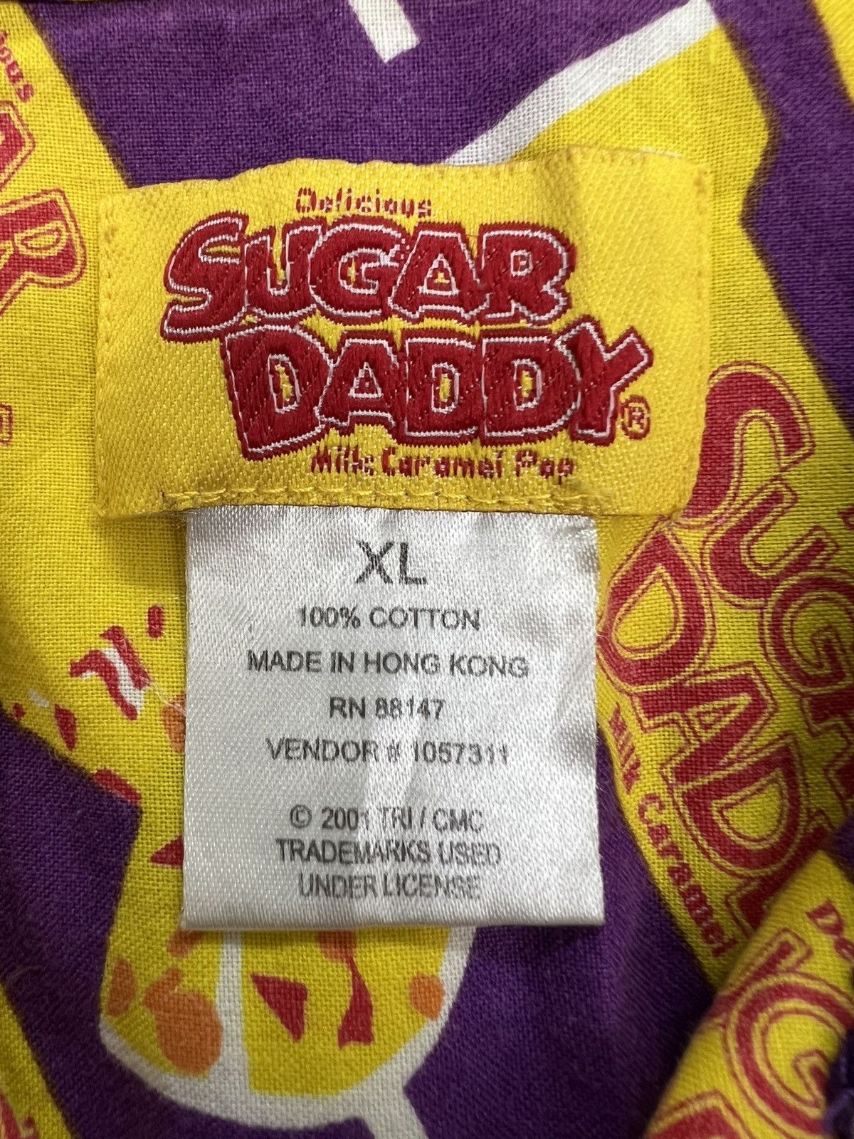 Vintage Vintage Sugar Daddy Milk Caramel Pop All Over Print Shirt Size US XL / EU 56 / 4 - 8 Thumbnail