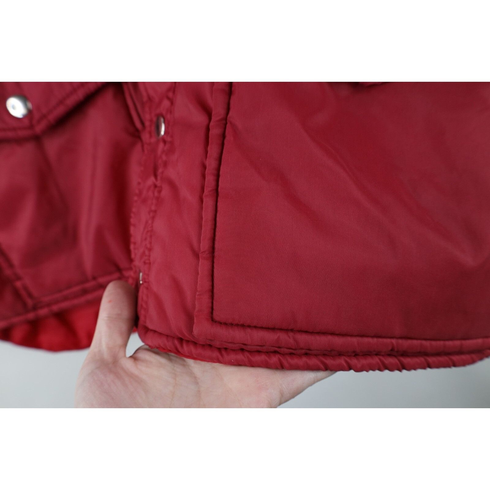 Dickies × Vintage Vintage 80s 90s Dickies Faded Full Zip Puffer Vest Jacket Size US L / EU 52-54 / 3 - 8 Thumbnail