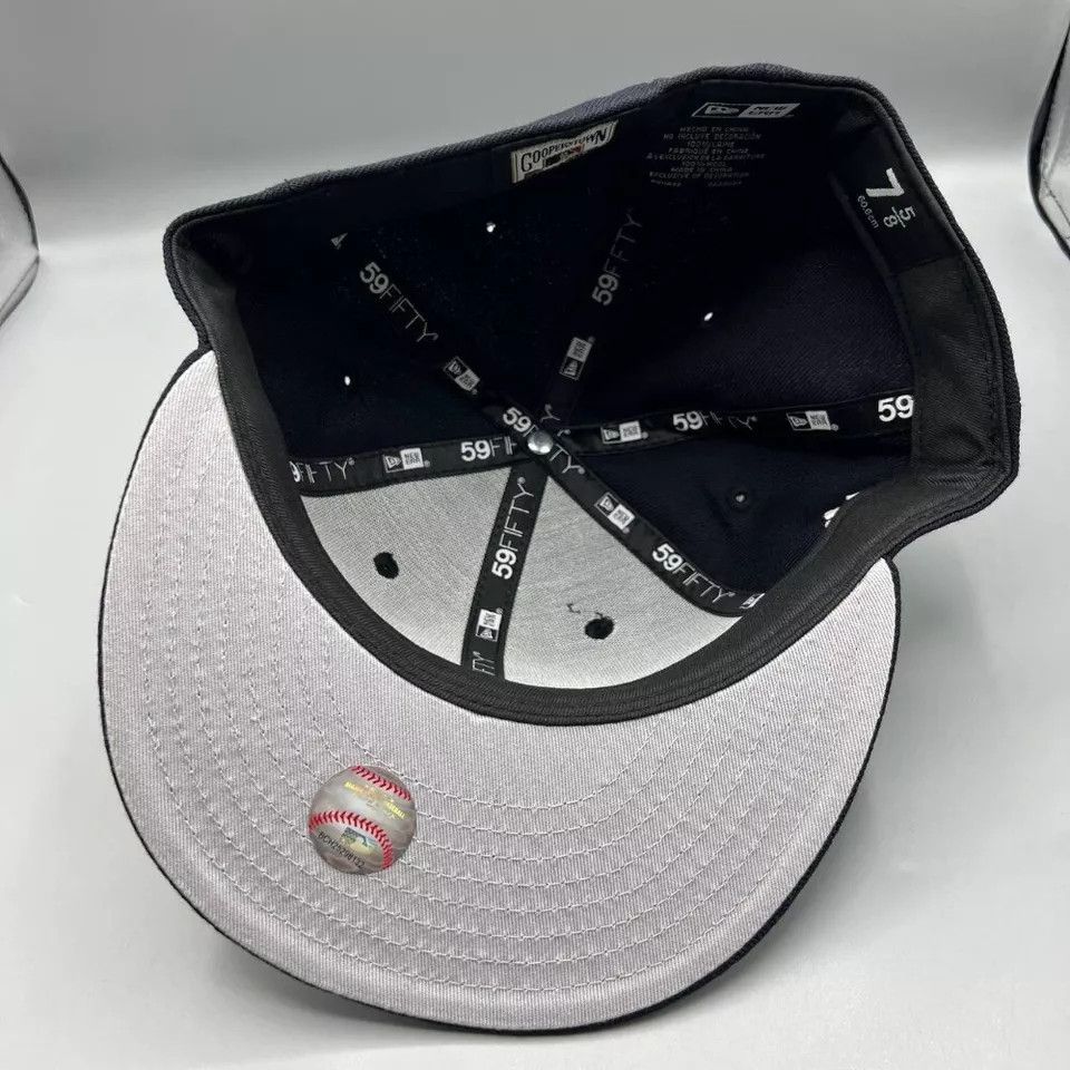 New Era New York Yankees Hat Men 7 5/8 Black World Series Fitted Cap Size ONE SIZE - 3 Thumbnail