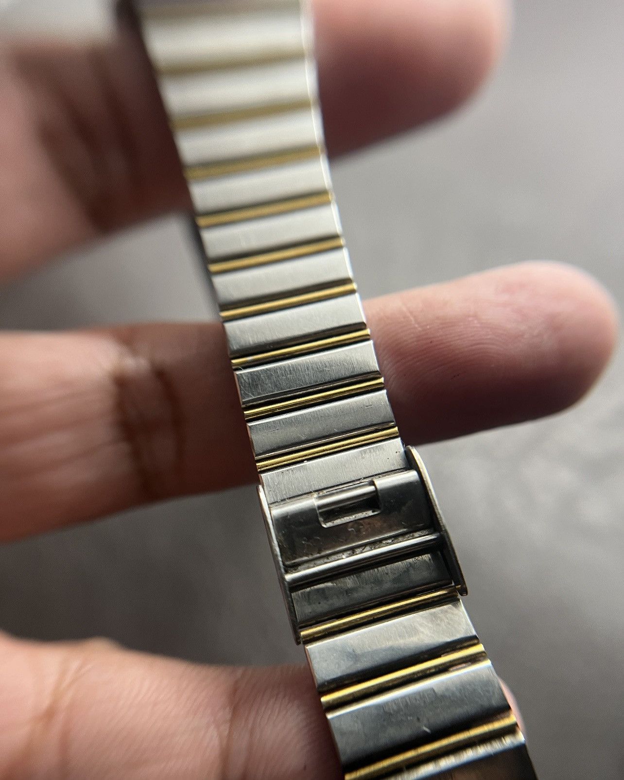 Seiko Vintage 90s Seiko Spirit Tank Two Tone Watch Size ONE SIZE - 8 Thumbnail