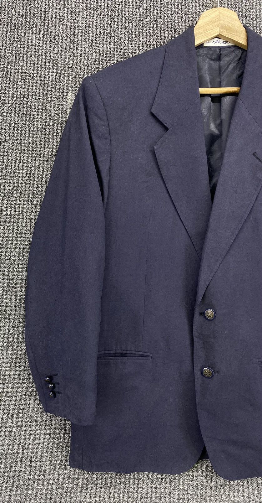 Vintage Vintage Marcello Italian Designer Blazer Coat Jacket Size US M / EU 48-50 / 2 - 3 Thumbnail