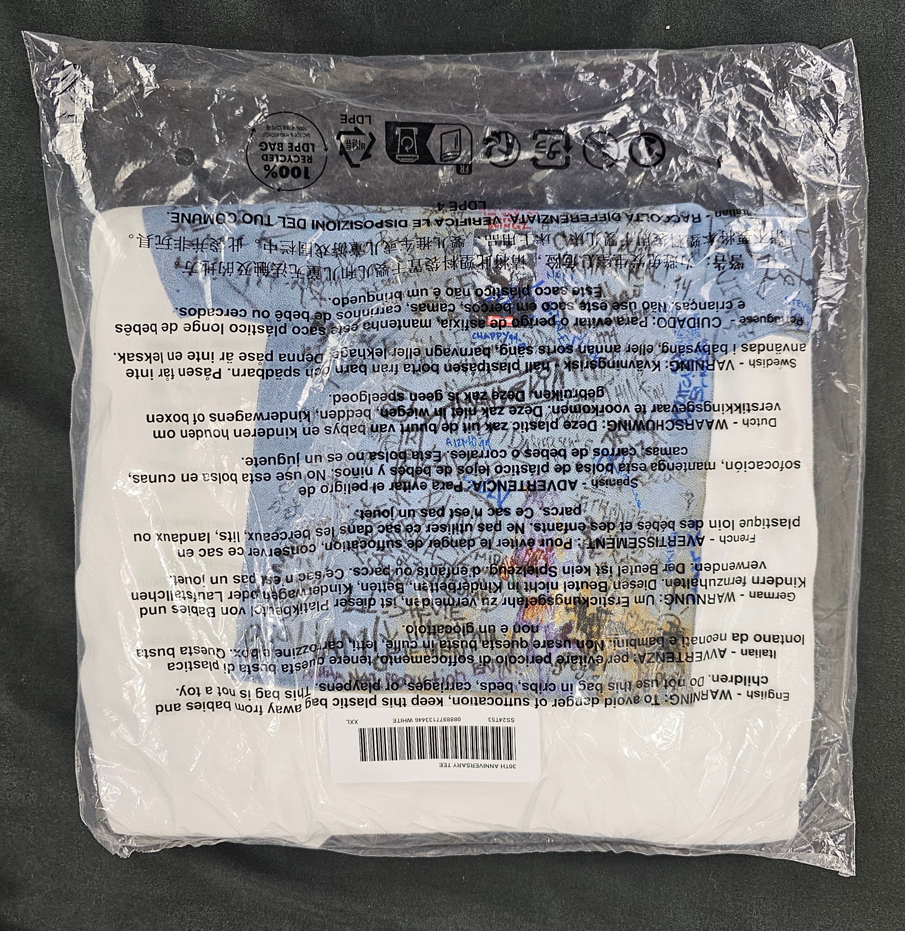 Supreme Supreme 30th Anniversary First Tee Men's Size XXL BRAND NEW Size US XXL / EU 58 / 5 - 6 Thumbnail