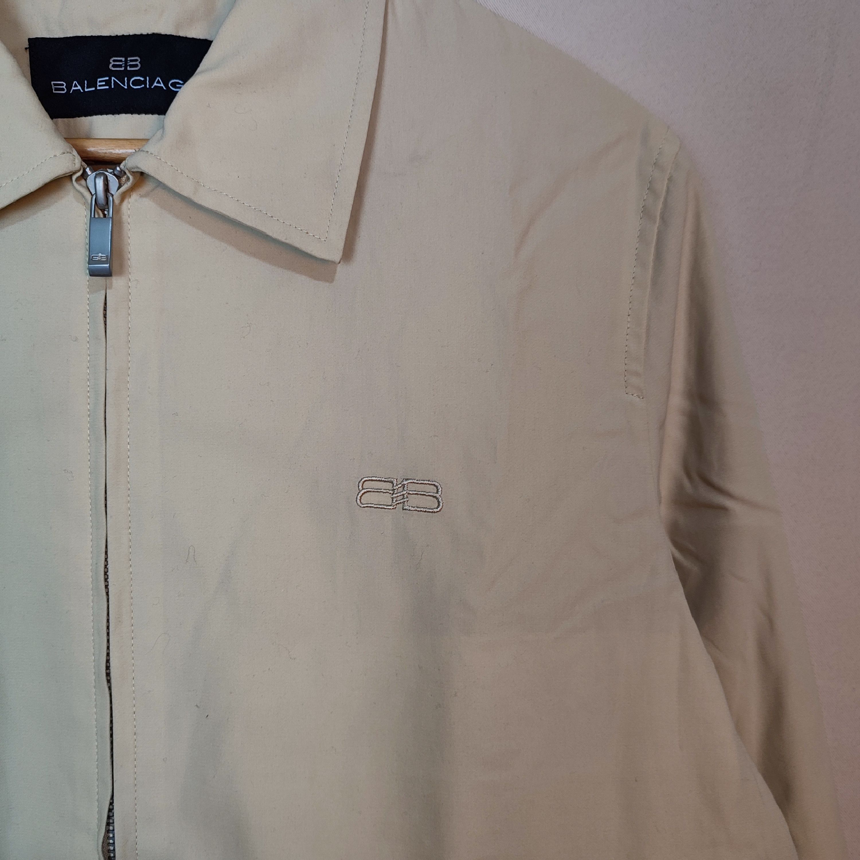 Balenciaga BALENCIAGA HARRINGTON JACKET CREAM Grailed