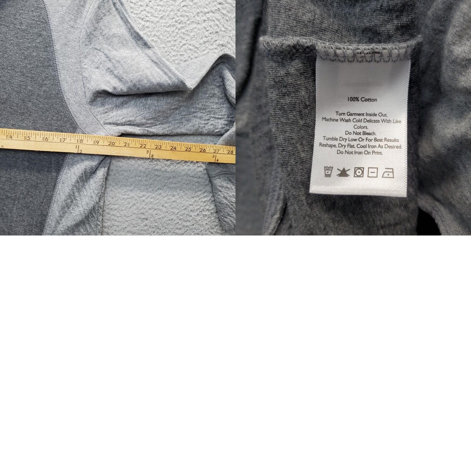 Eddie Bauer Eddie Bauer Sweatshirt Womens 2XL Gray Heather Long Sleeve Cowl Neck Outdoor Size XXL / US 16-18 / IT 52-54 - 8 Thumbnail