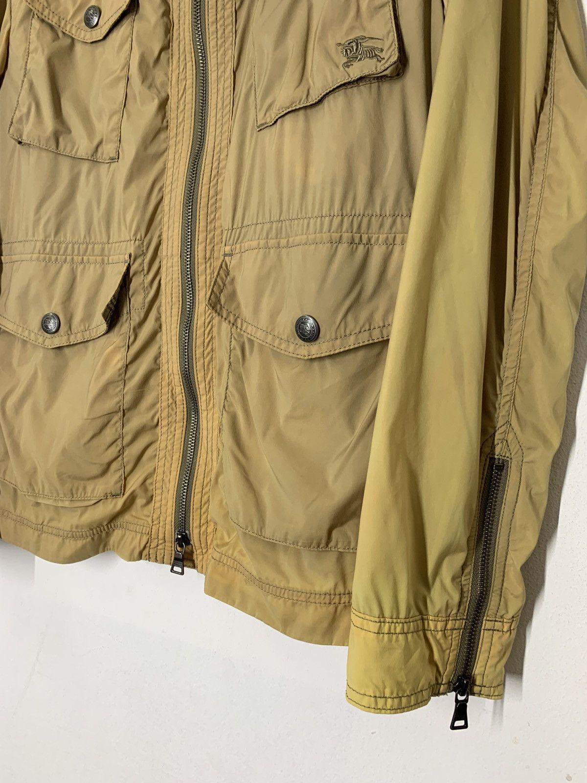 Burberry Burbbery Black Label Japan Sun Faded Light Jacket Size US M / EU 48-50 / 2 - 6 Thumbnail