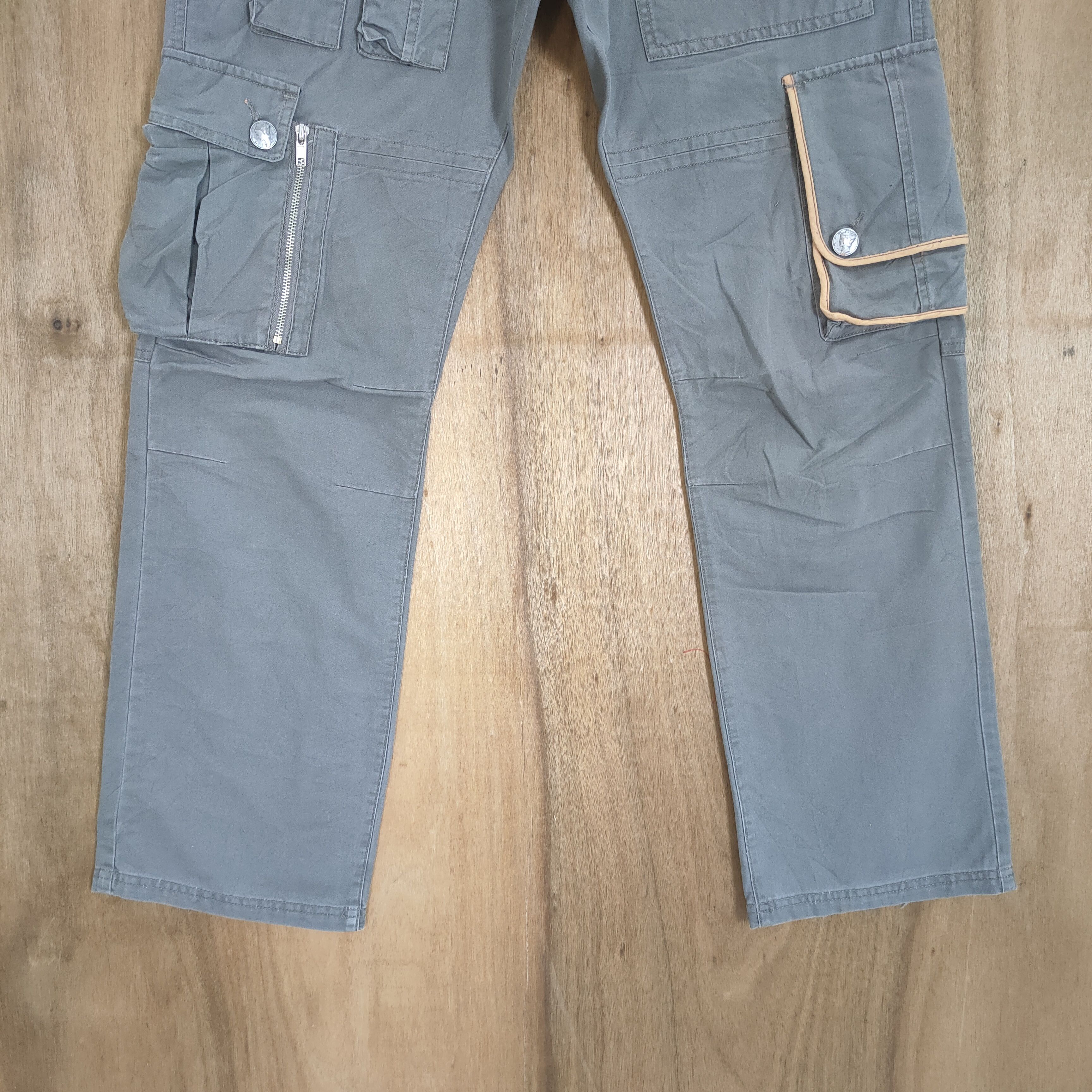 If Six Was Nine 10 POCKET BREATH MINT BONDAGE CARGO PANTS Size US 34 / EU 50 - 4 Thumbnail