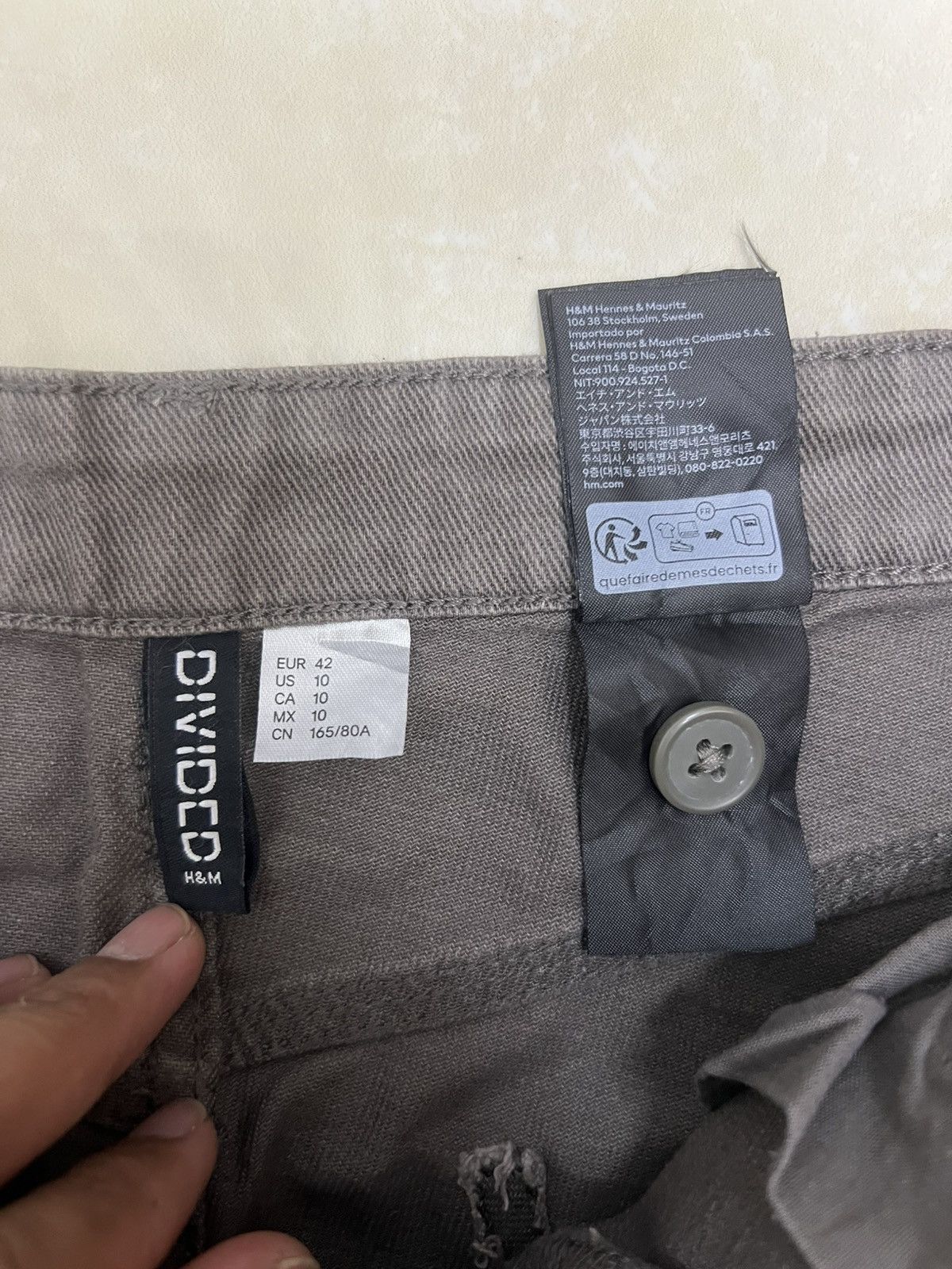 H&M Baggy Cargo Pant Size US 34 / EU 50 - 4 Thumbnail