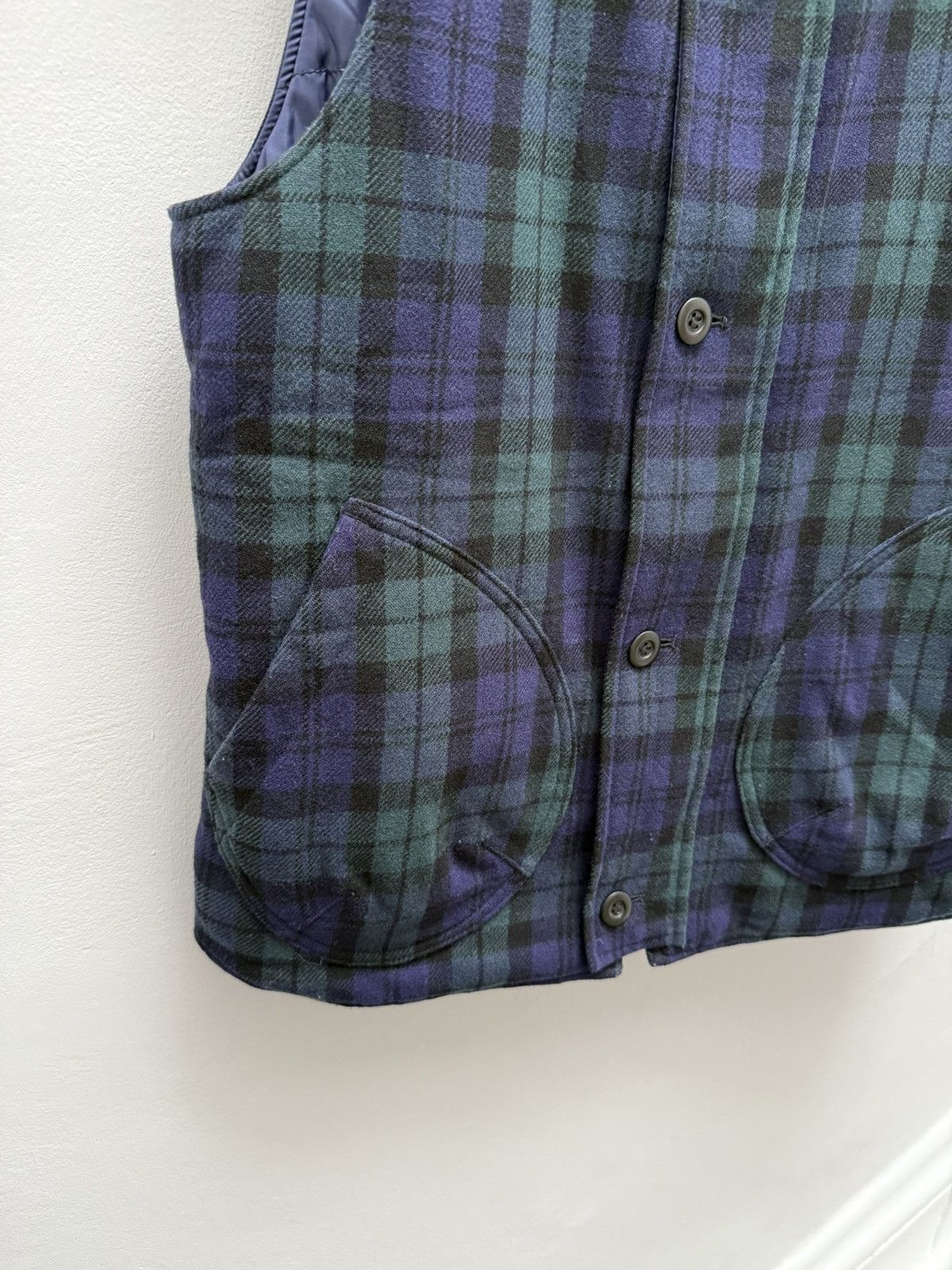 Comme des Garcons Homme CDG Homme AW12 Plaid Padded Vest Size US S / EU 44-46 / 1 - 2 Thumbnail