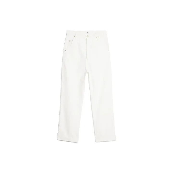 AMI AMIPARIS White Logo Side Tape Wide-Leg Pants -2507 Size US 29 - 2 Thumbnail