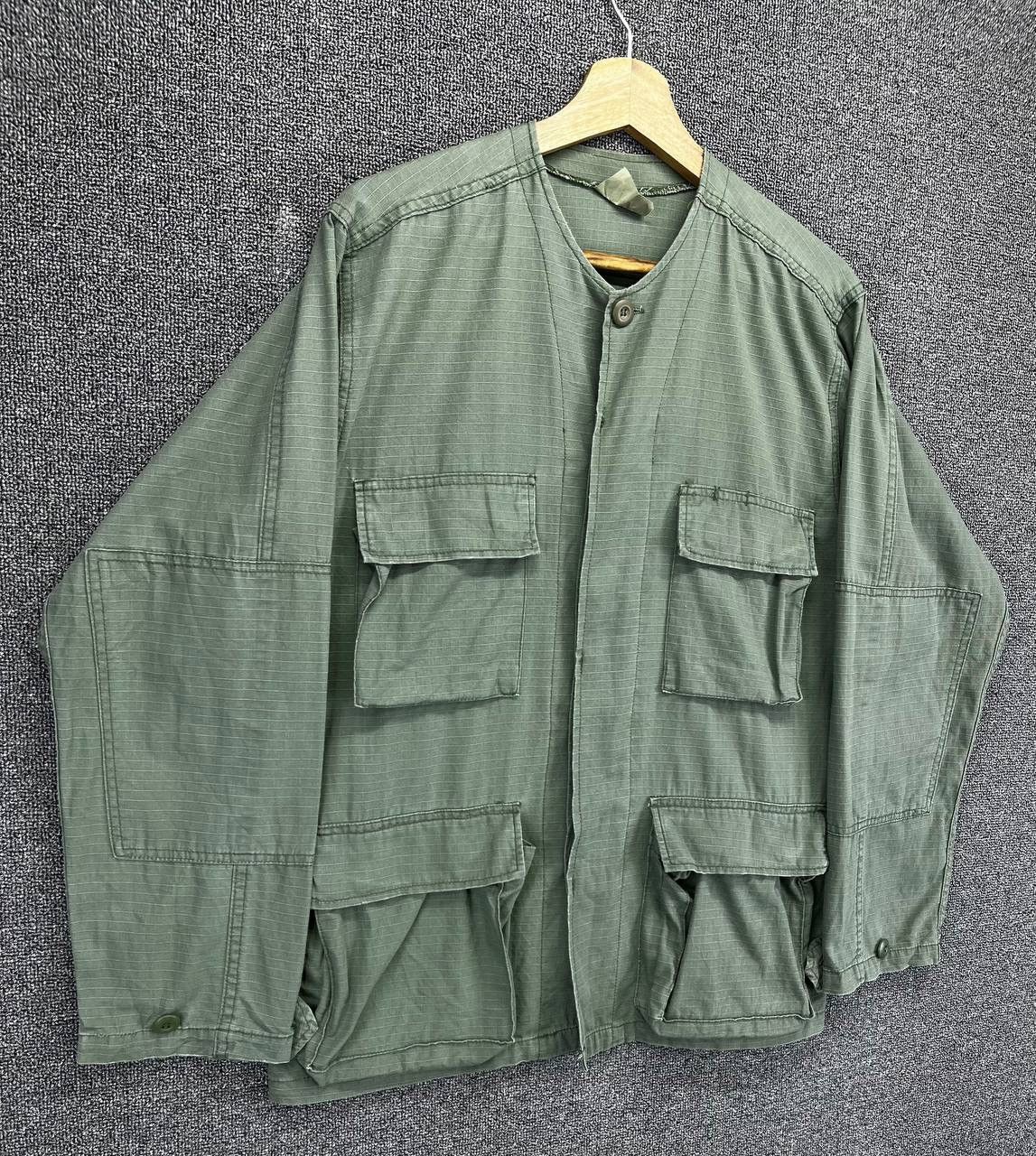Vintage Vintage Rotcho Military Tactical Pocket Rip Stop Jacket Size US M / EU 48-50 / 2 - 2 Thumbnail