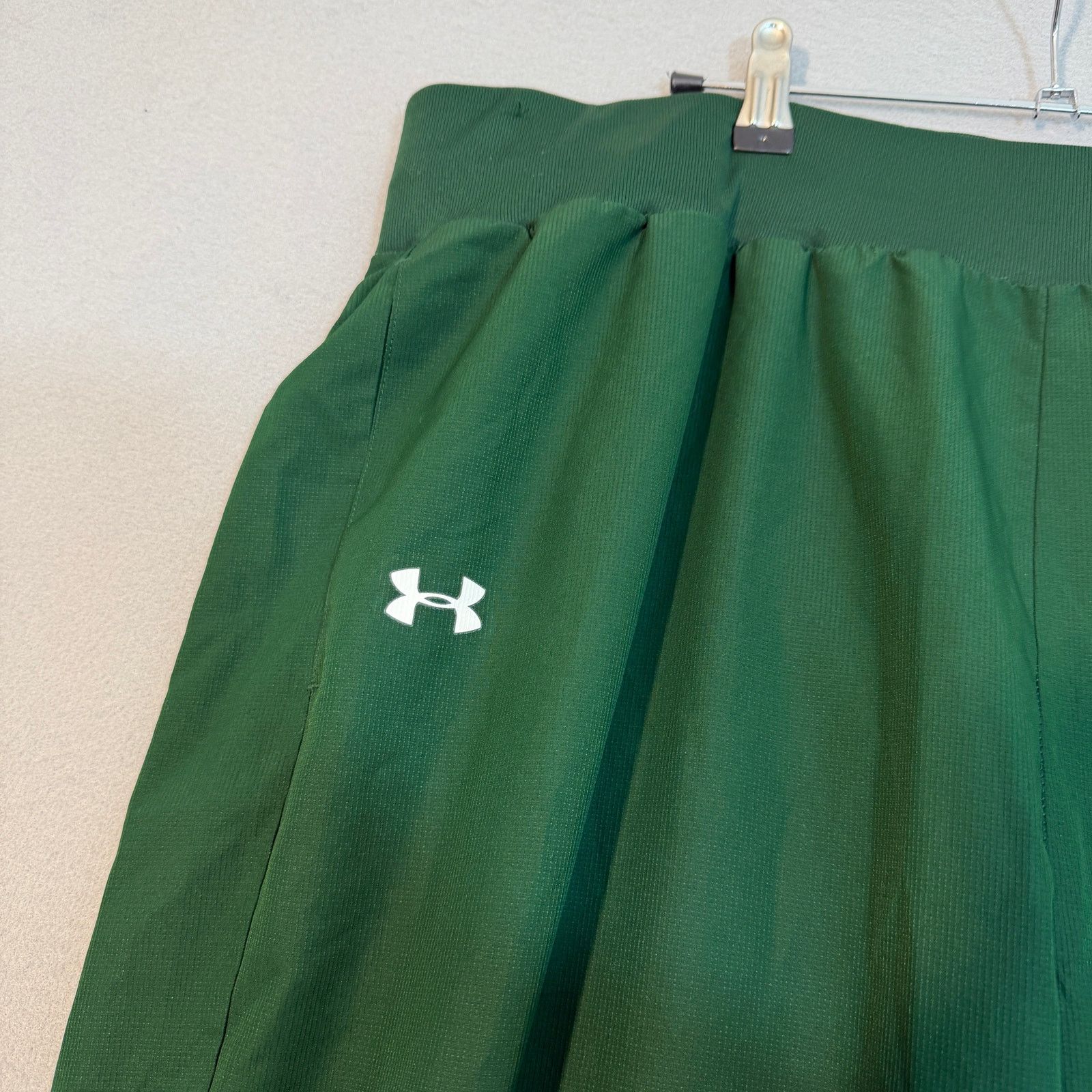 Under Armour Under Armour Windbreaker Track Pants Men's 2XL Green White Size US 38 / EU 54 - 4 Thumbnail