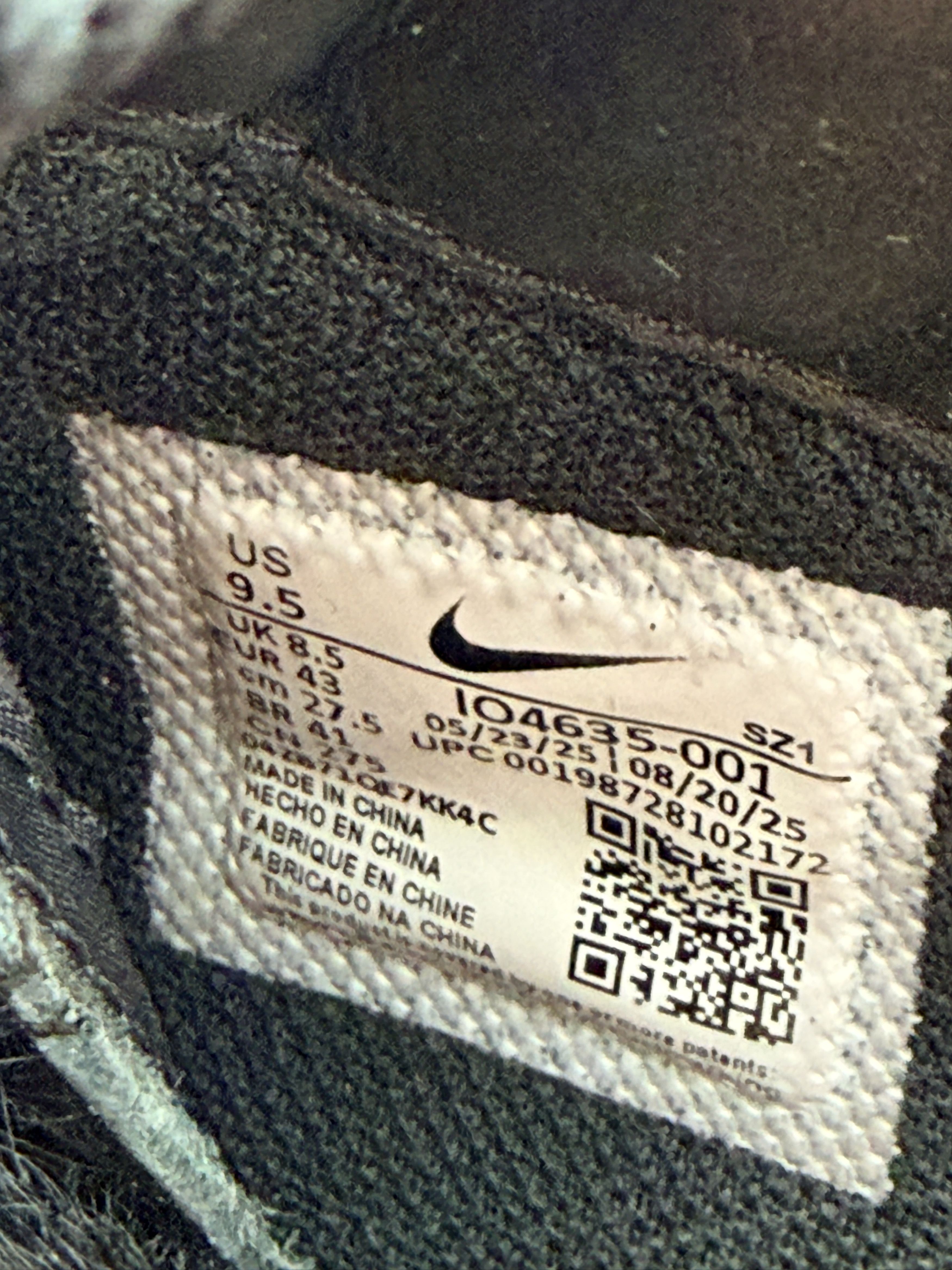 Nike Nike Air Max Goadome Black Pony Hair Size US 9.5 / EU 42-43 - 8 Thumbnail