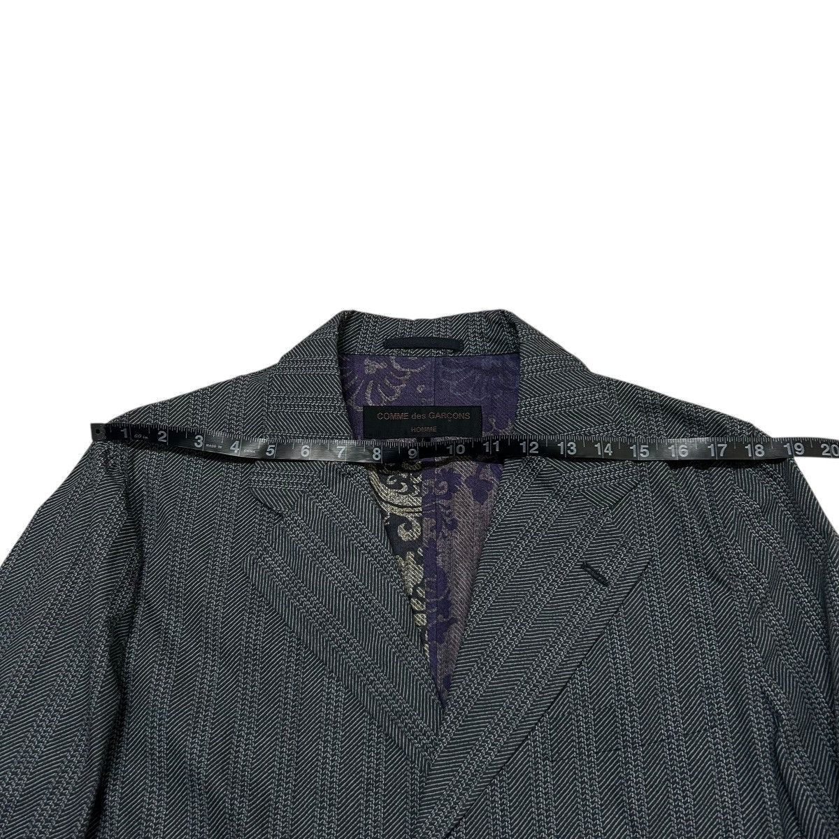 Comme des Garcons Homme 647 2003s 00s Comme Des Garcons Homme suit set up men Size 42R - 7 Thumbnail